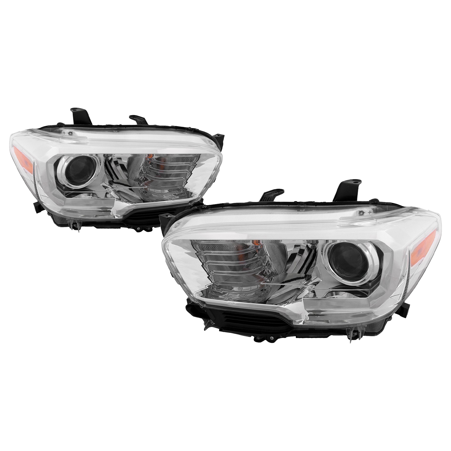 Headlight Set For 16-18 Toyota Tacoma; CAPA Certified
