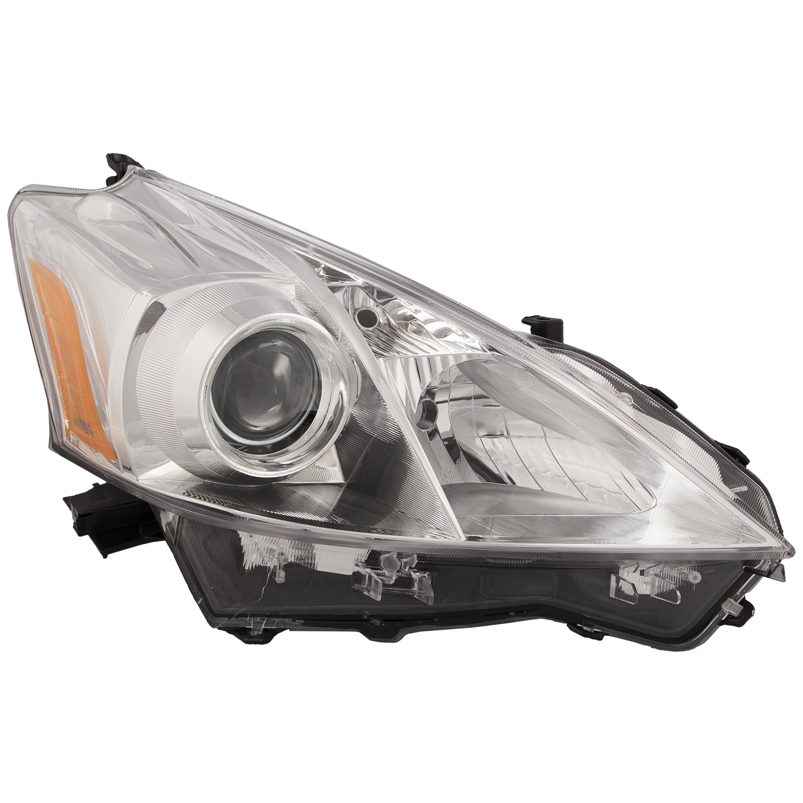 Right Passenger Side Headlight For 12-14 Toyota Prius V