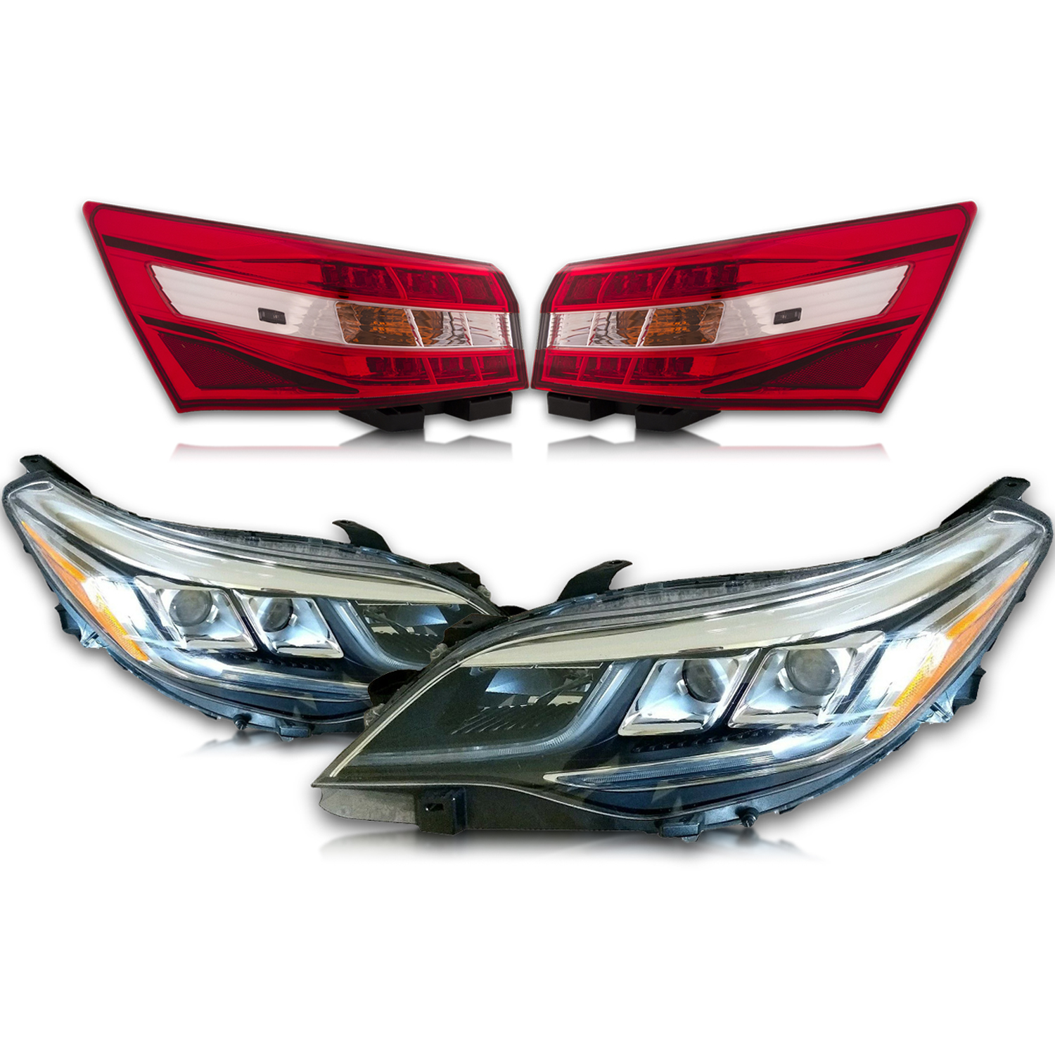 Headlight Set For 16-18 Toyota Avalon