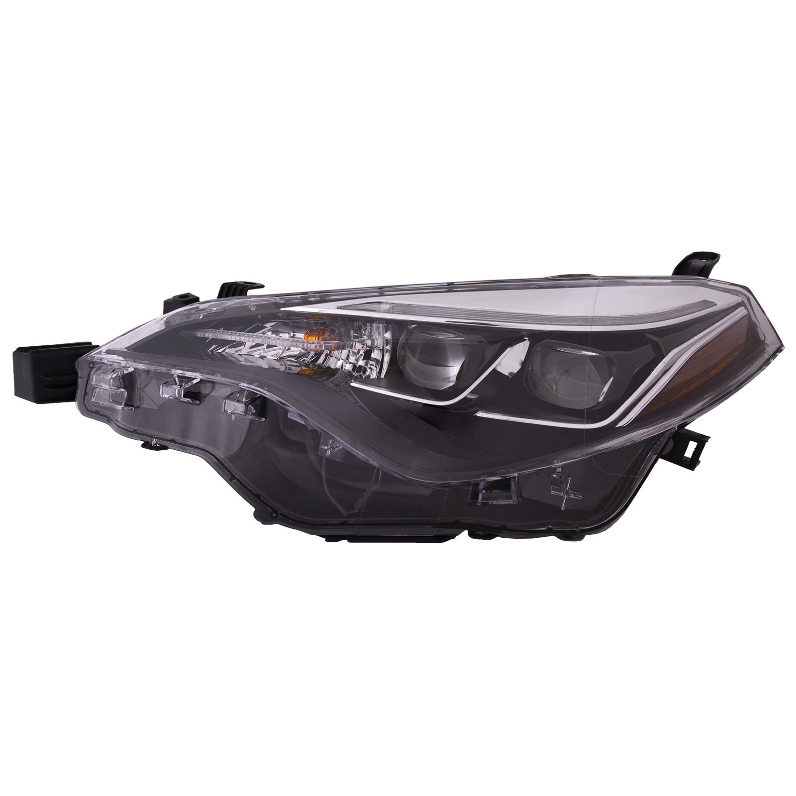 Left Driver Side Headlight For 17-19 Toyota Corolla