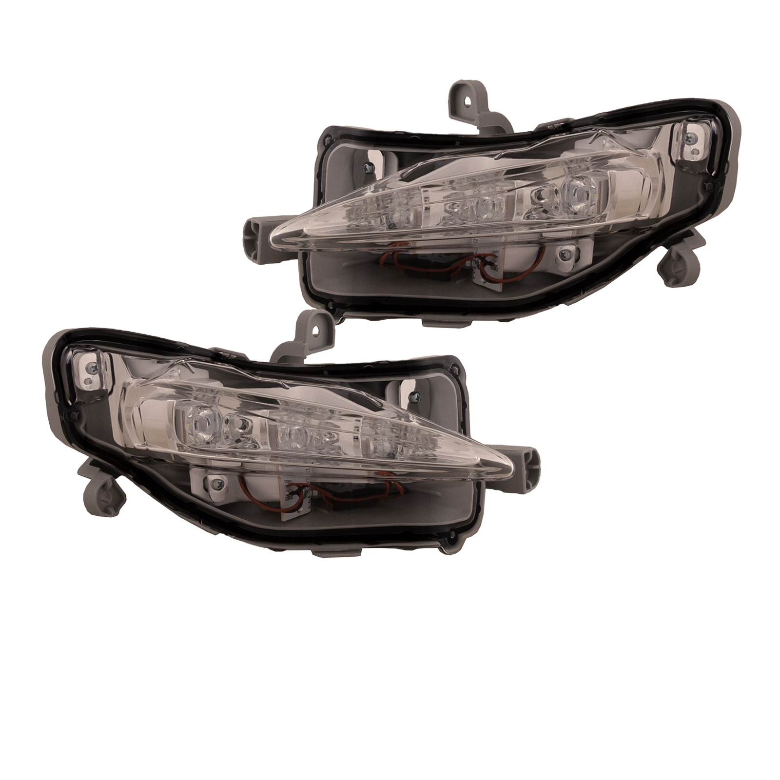 Daytime Running Light Set For 17-19 Toyota Corolla; CAPA Certified