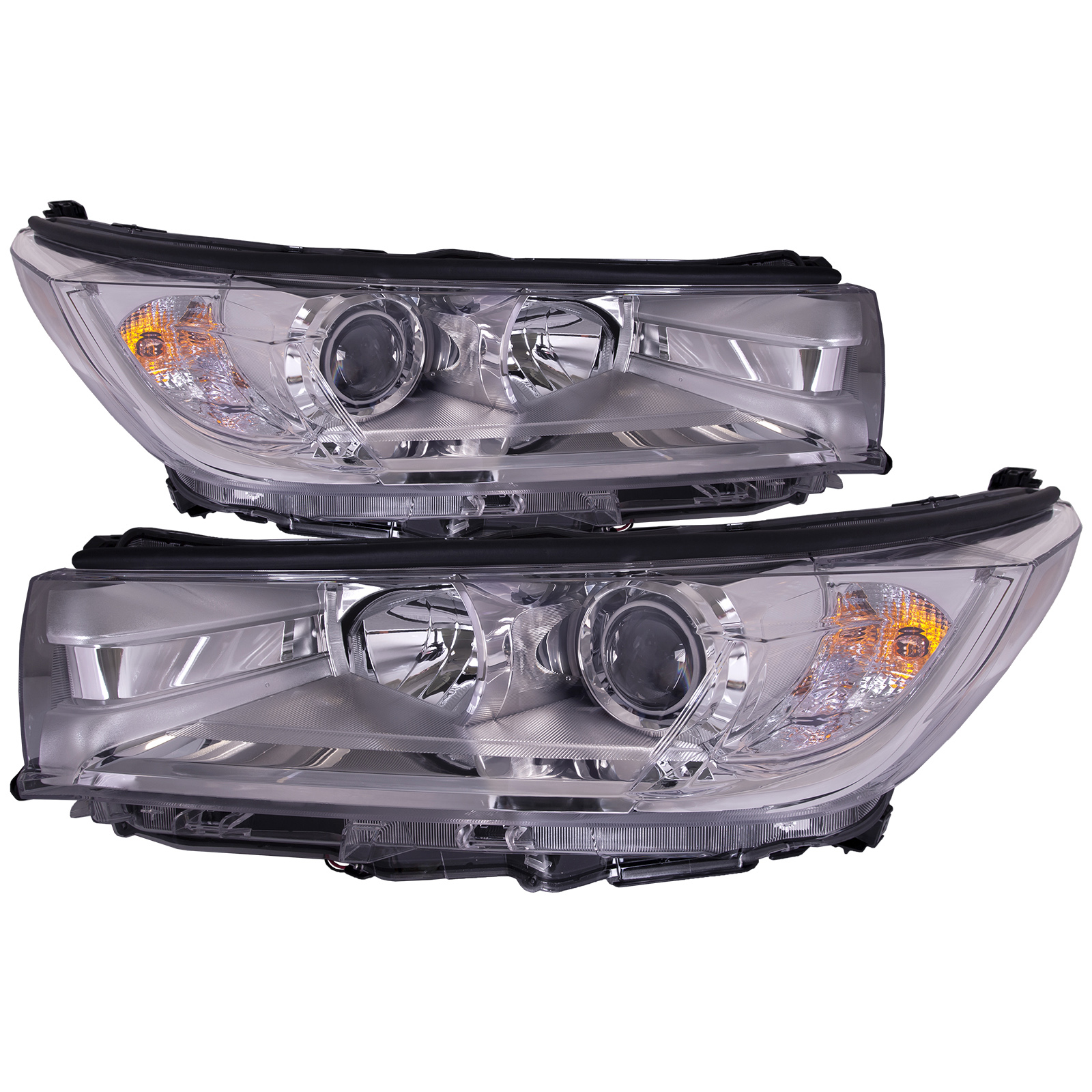 Headlight Set For 17-19 Toyota Highlander
