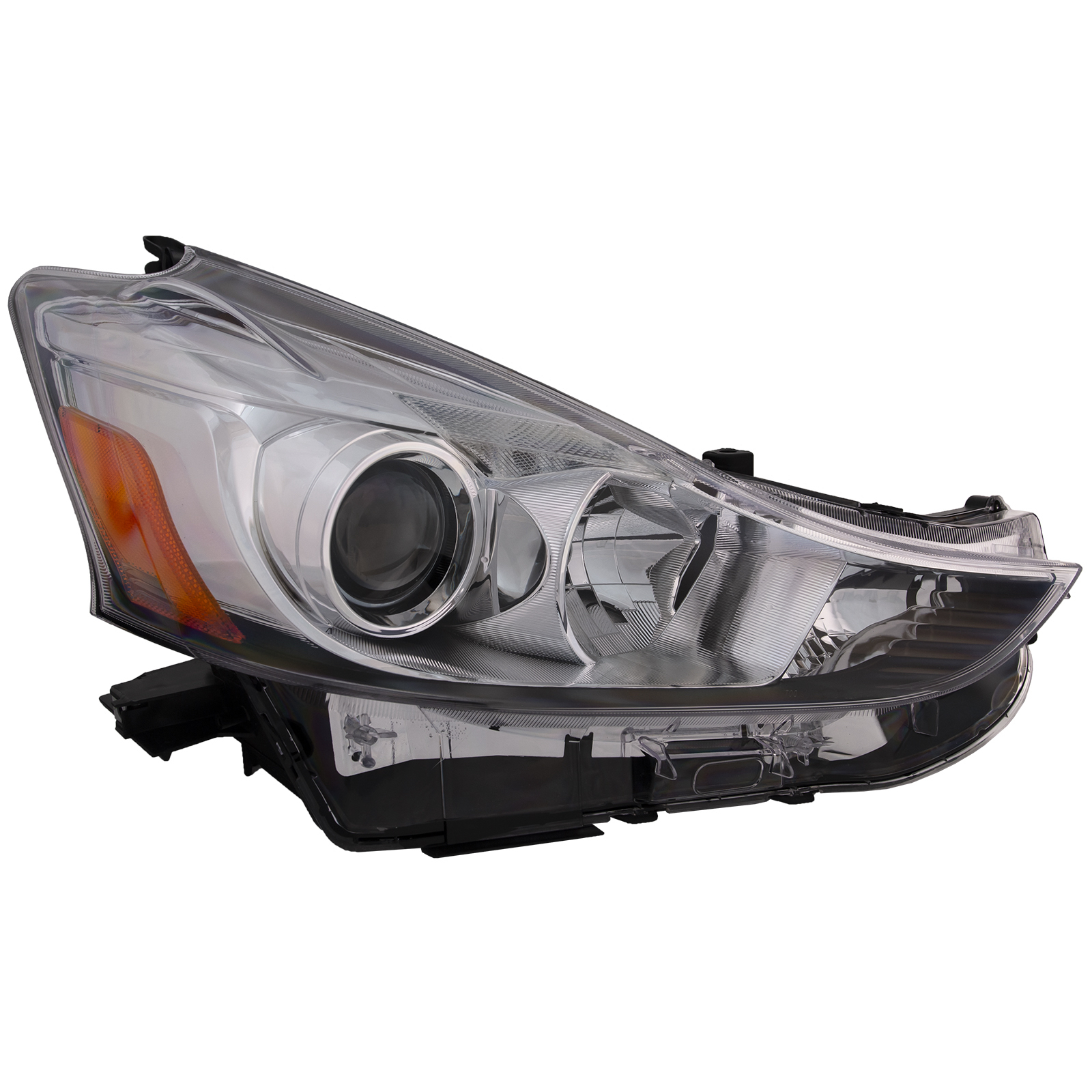 Right Passenger Side Headlight For 15-18 Toyota Prius V