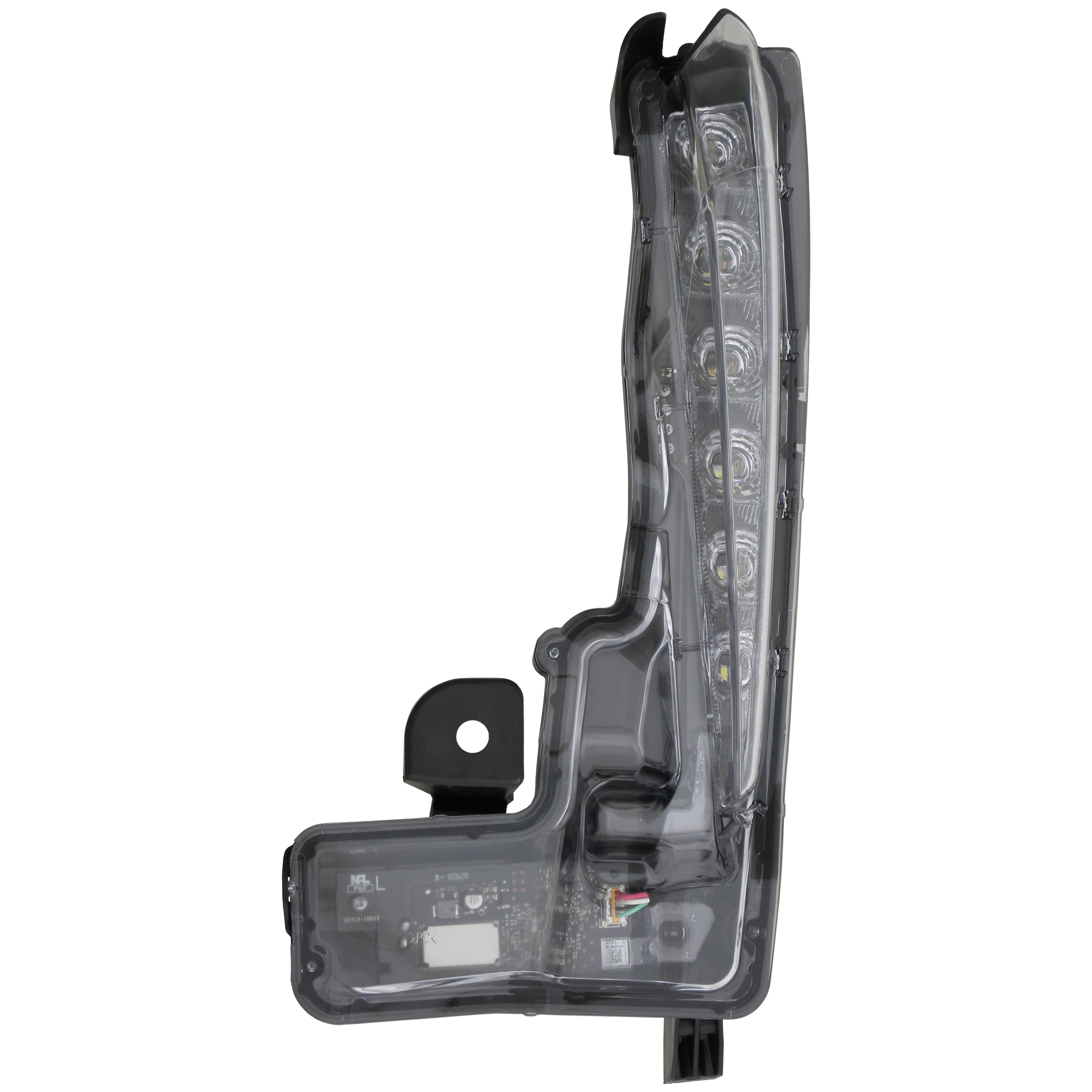 Left Driver Side Daytime Running Light For 17-19 Toyota Corolla; CAPA Certified