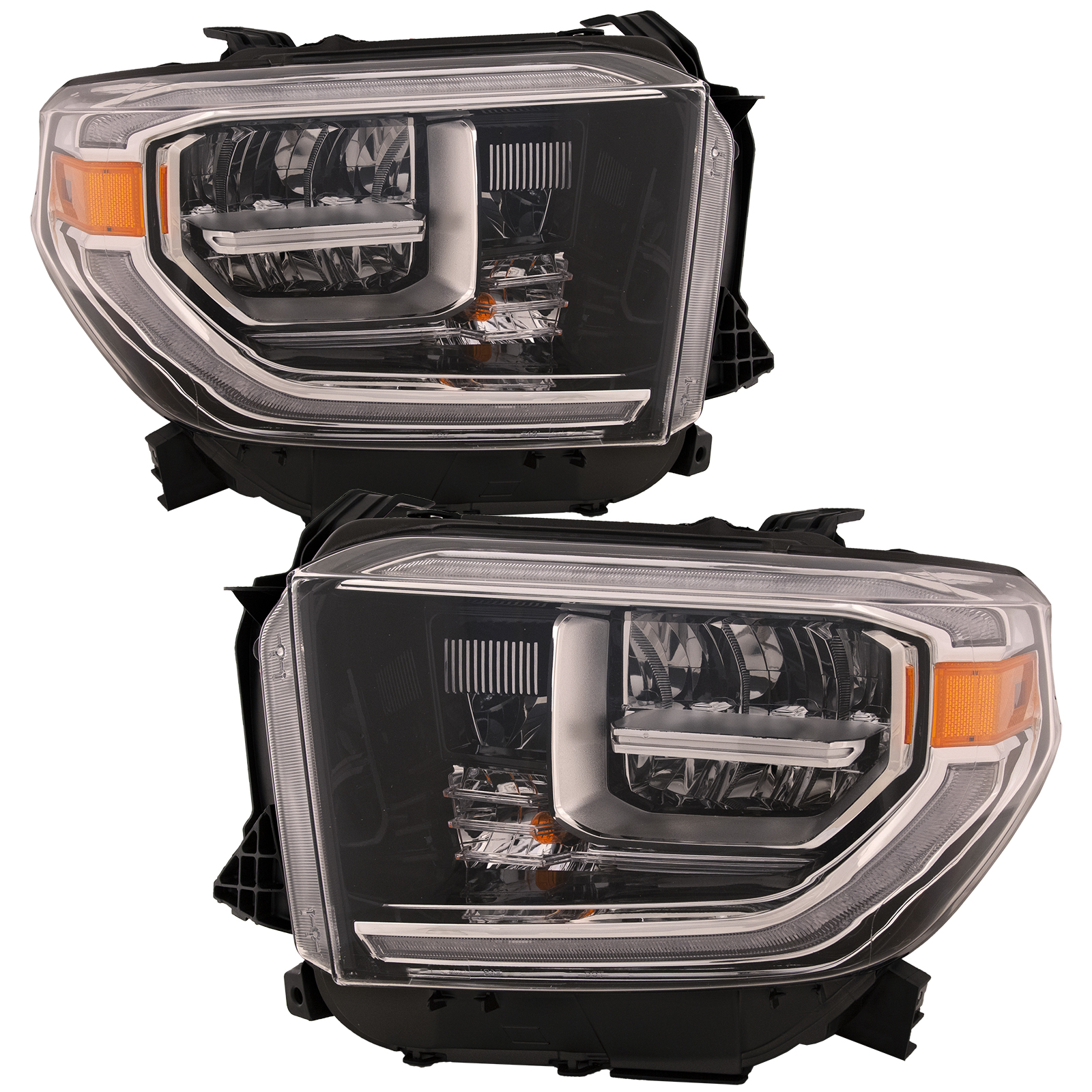 Headlight Set For 18-21 Toyota Tundra