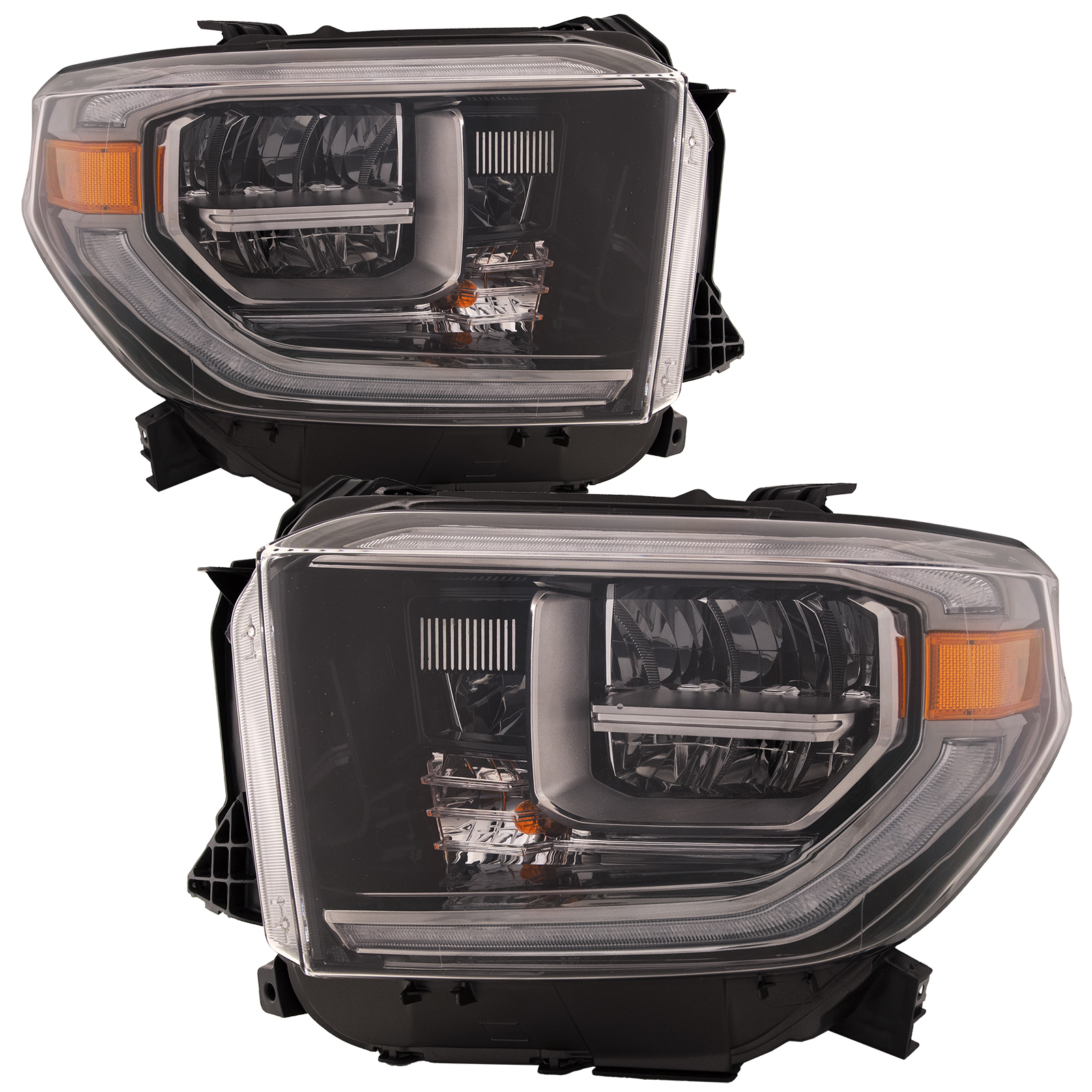 Headlight Set For 18-21 Toyota Tundra