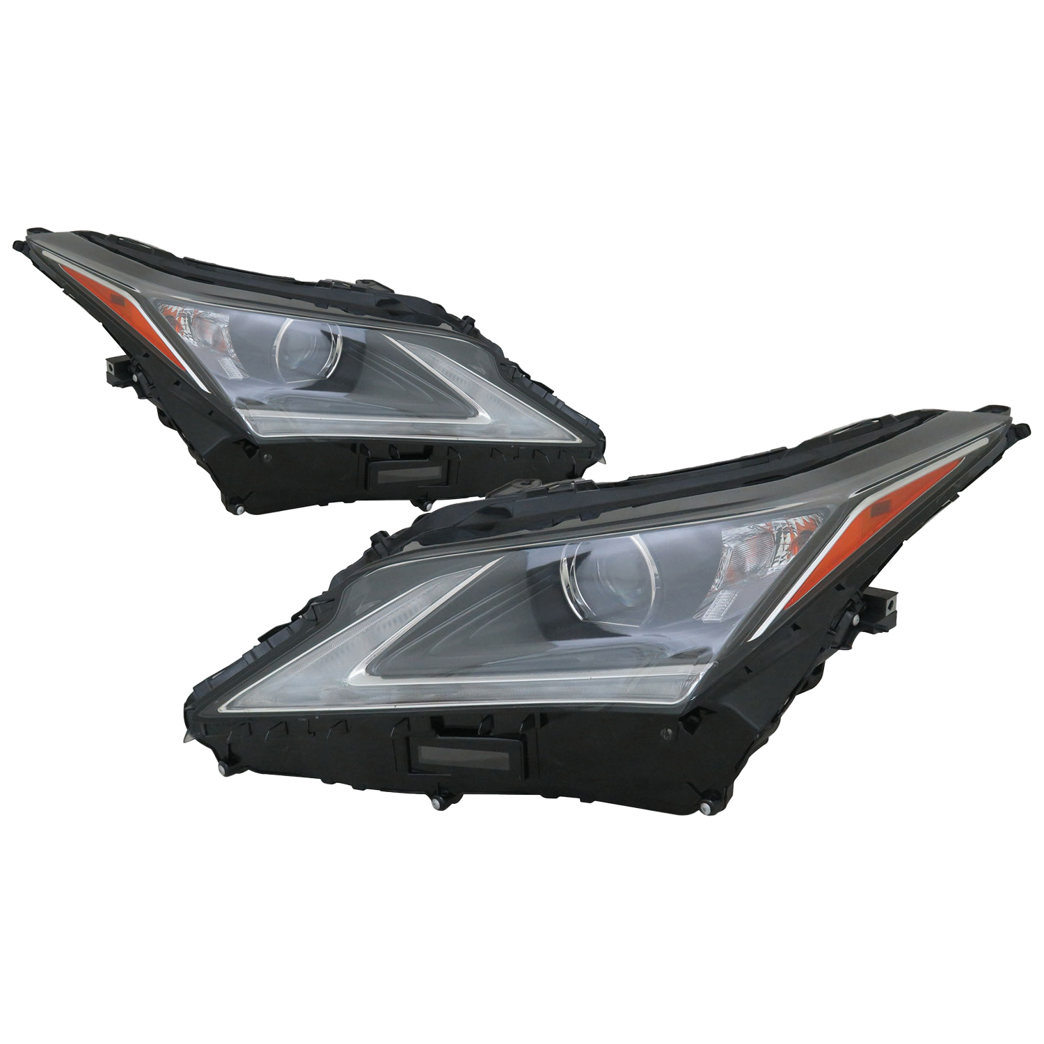 Headlight Set For 16-19 Lexus RX350, 18-19 Lexus RX350L, 16-19 Lexus RX450h, 18-19 Lexus RX450hL