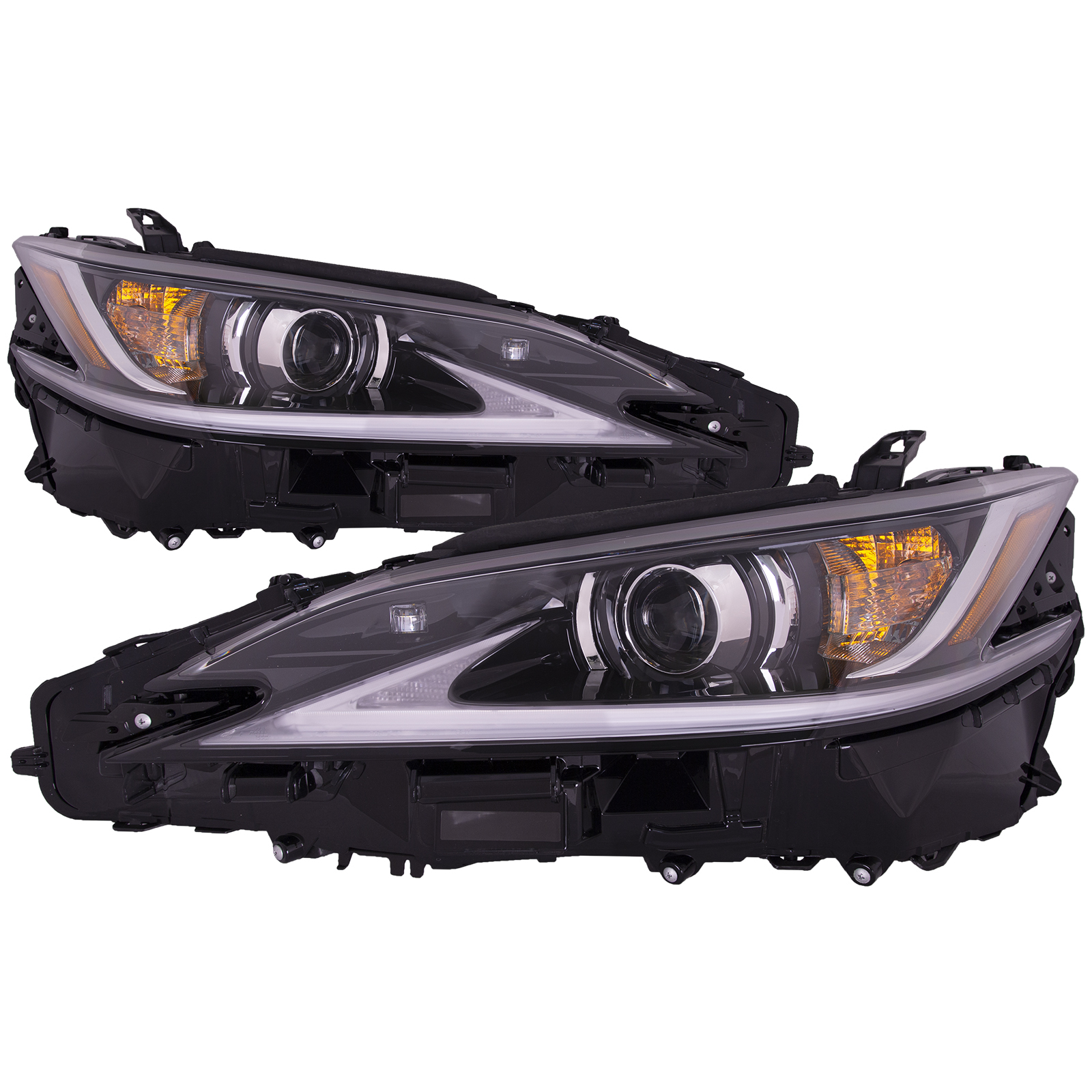 Headlight Set For 21 Lexus ES250, 19-21 Lexus ES350