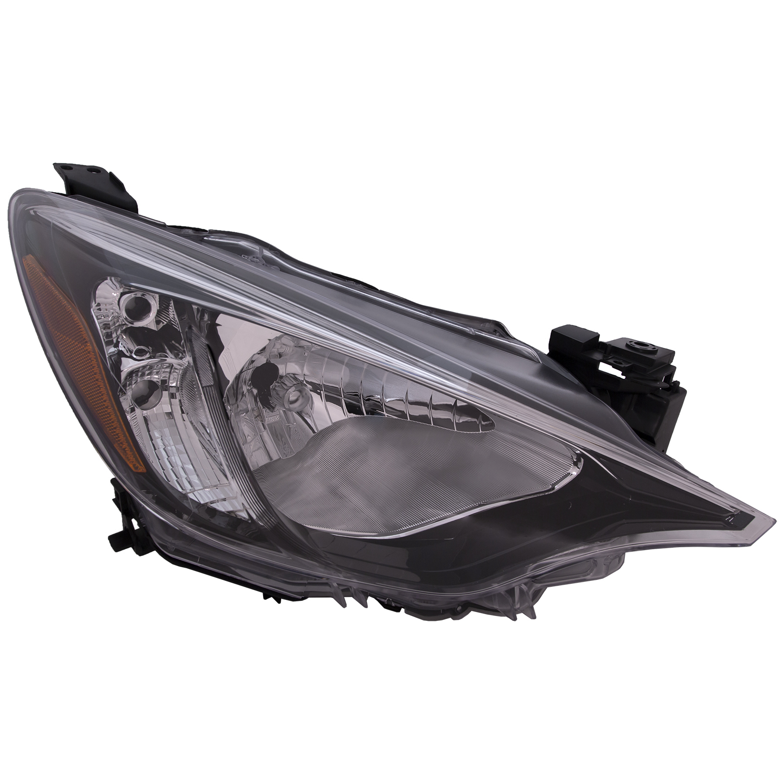 Right Passenger Side Headlight For 16 Scion iA, 16-20 Toyota Yaris