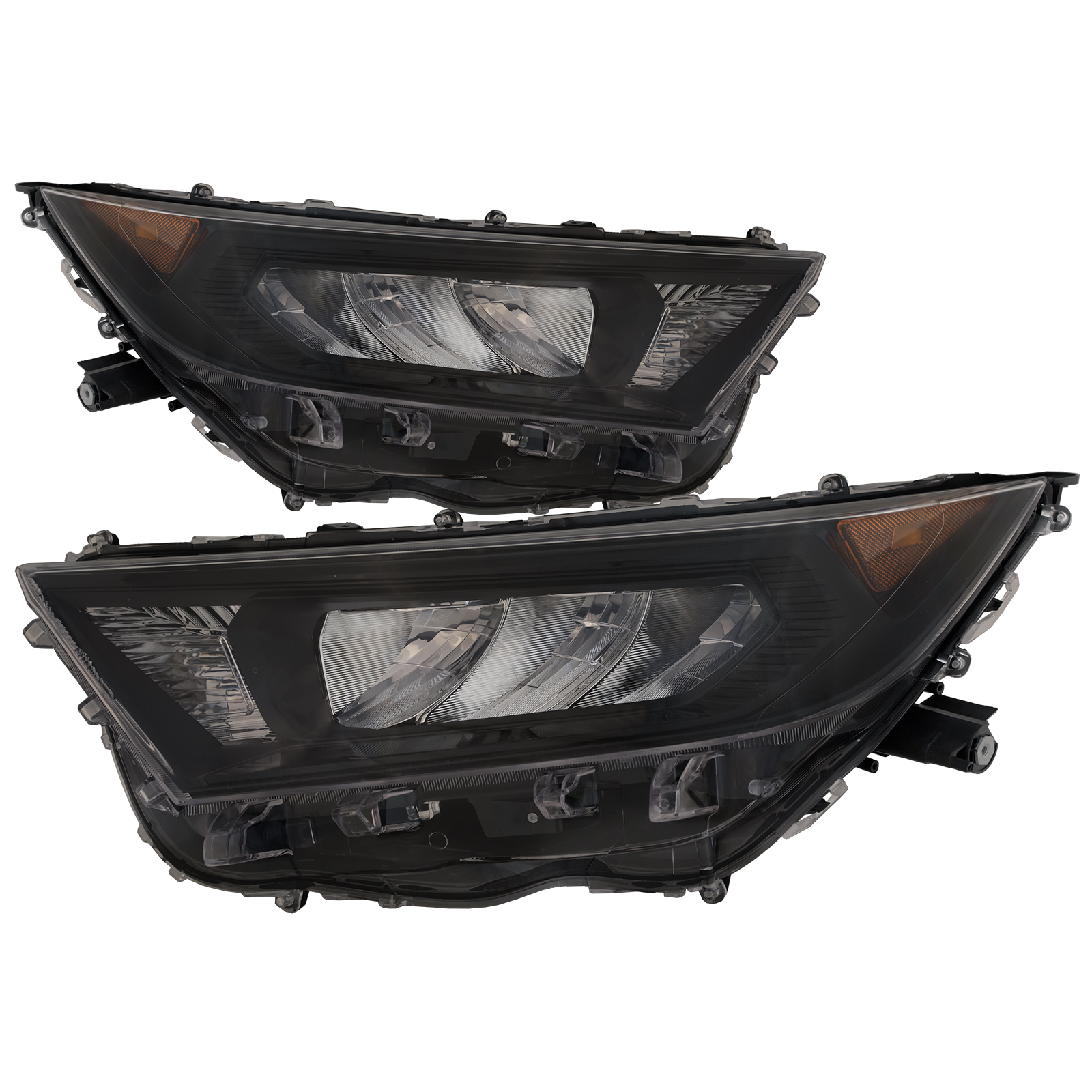 Headlight Set For 19-22 Toyota RAV4