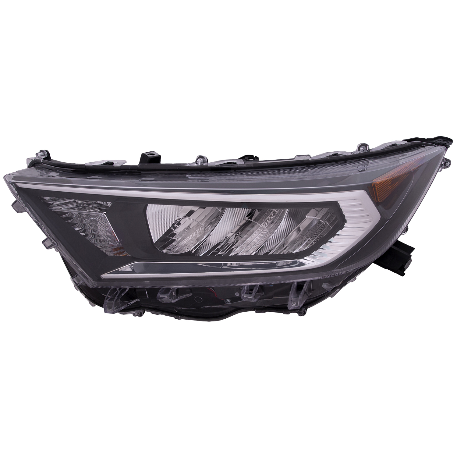 Left Driver Side Headlight For 19-24 Toyota RAV4; CAPA Certified