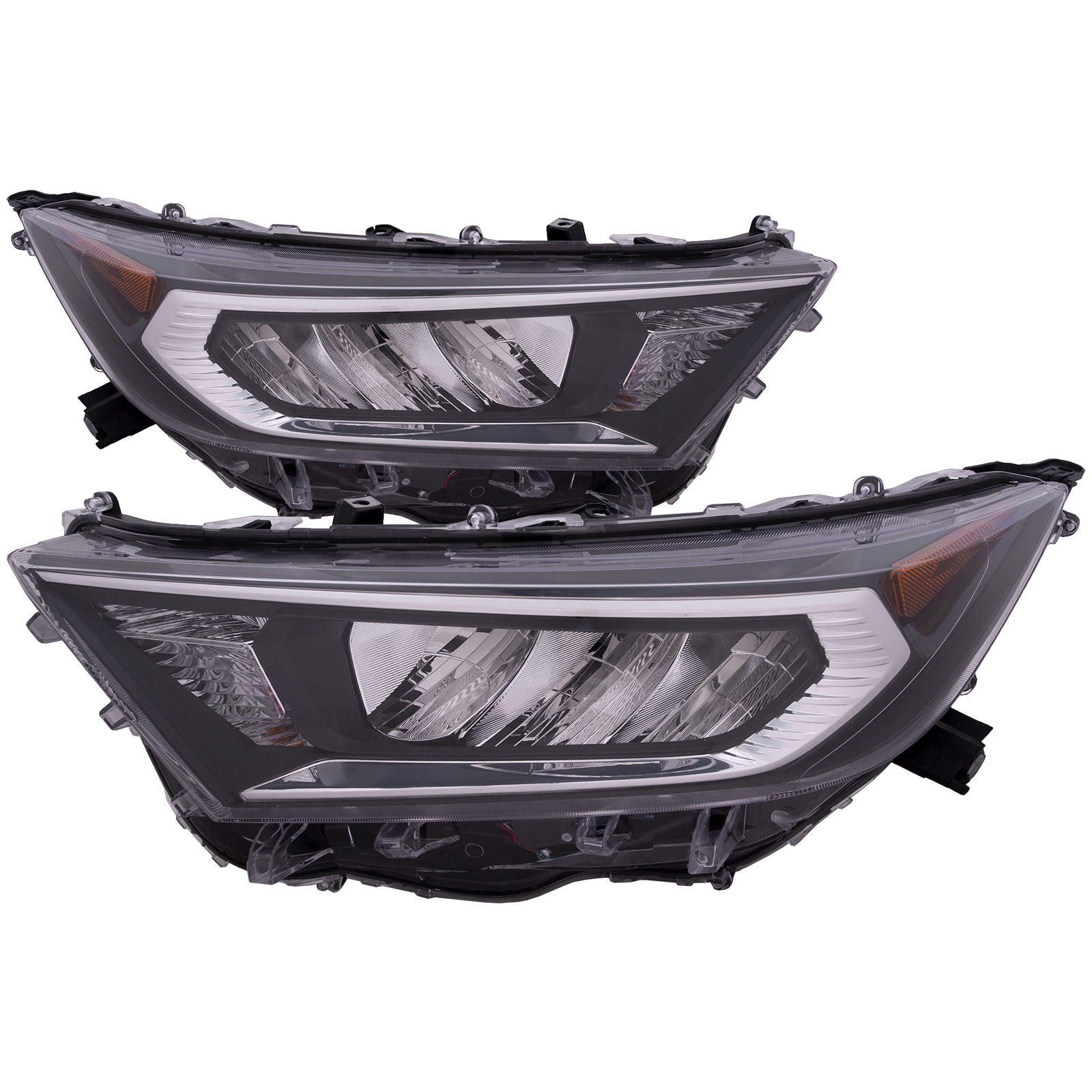 Headlight Set For 19-22 Toyota RAV4