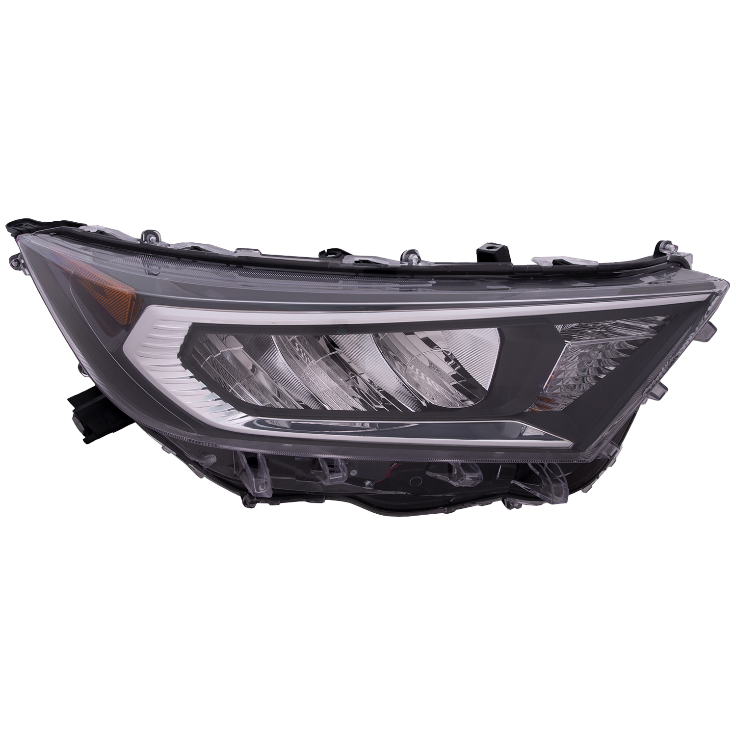 Right Passenger Side Headlight For 19-24 Toyota RAV4; CAPA Certified