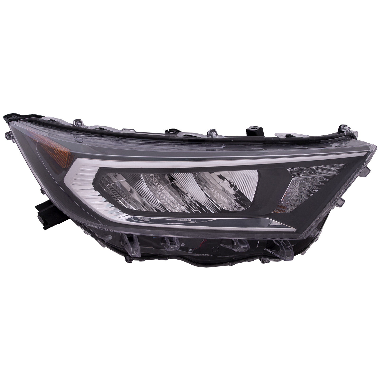 Right Passenger Side Headlight For 19-22 Toyota RAV4