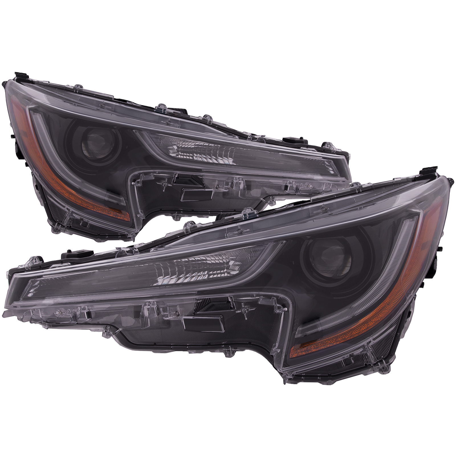 Headlight Set For 20-22 Toyota Corolla