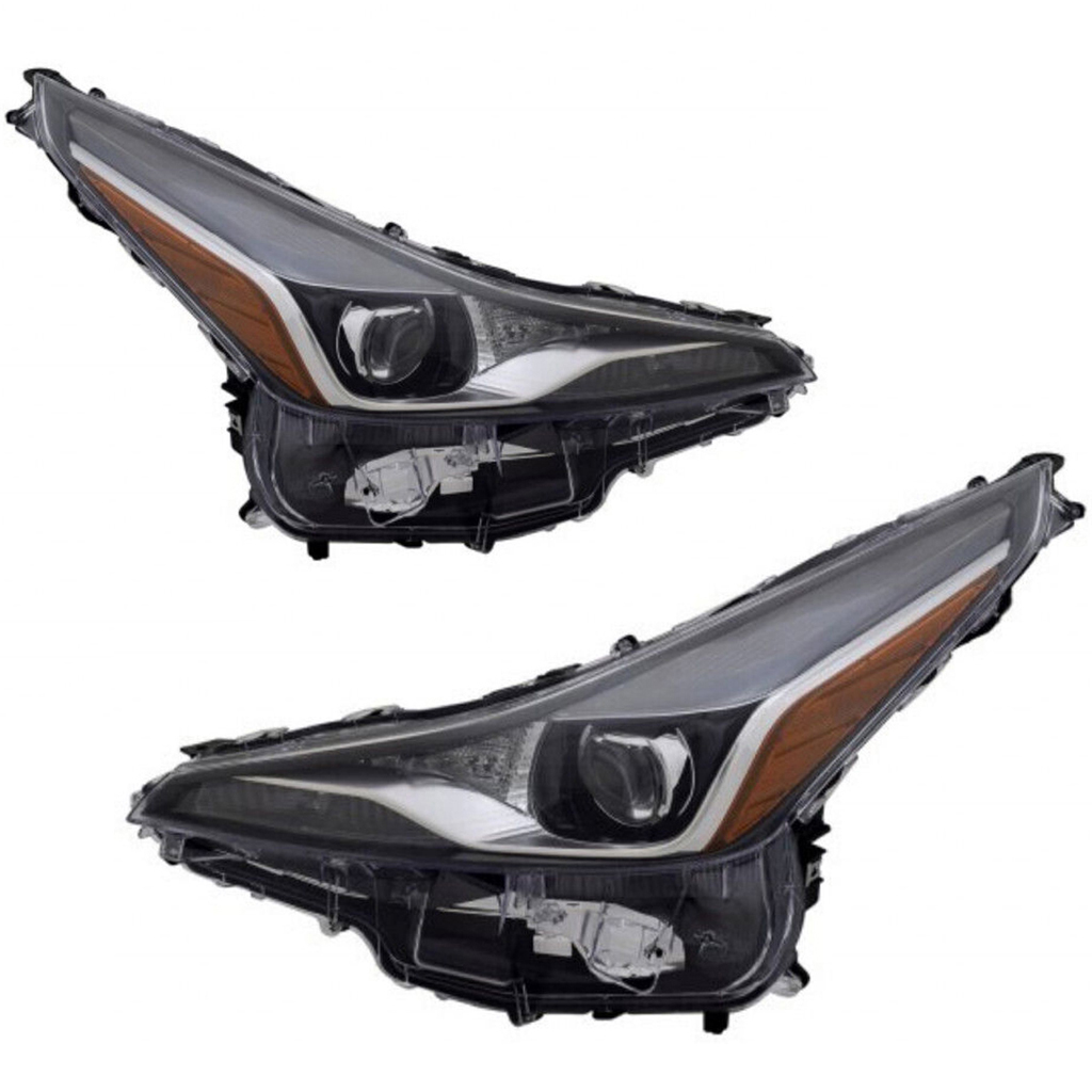 Headlight Set For 19-22 Toyota Prius