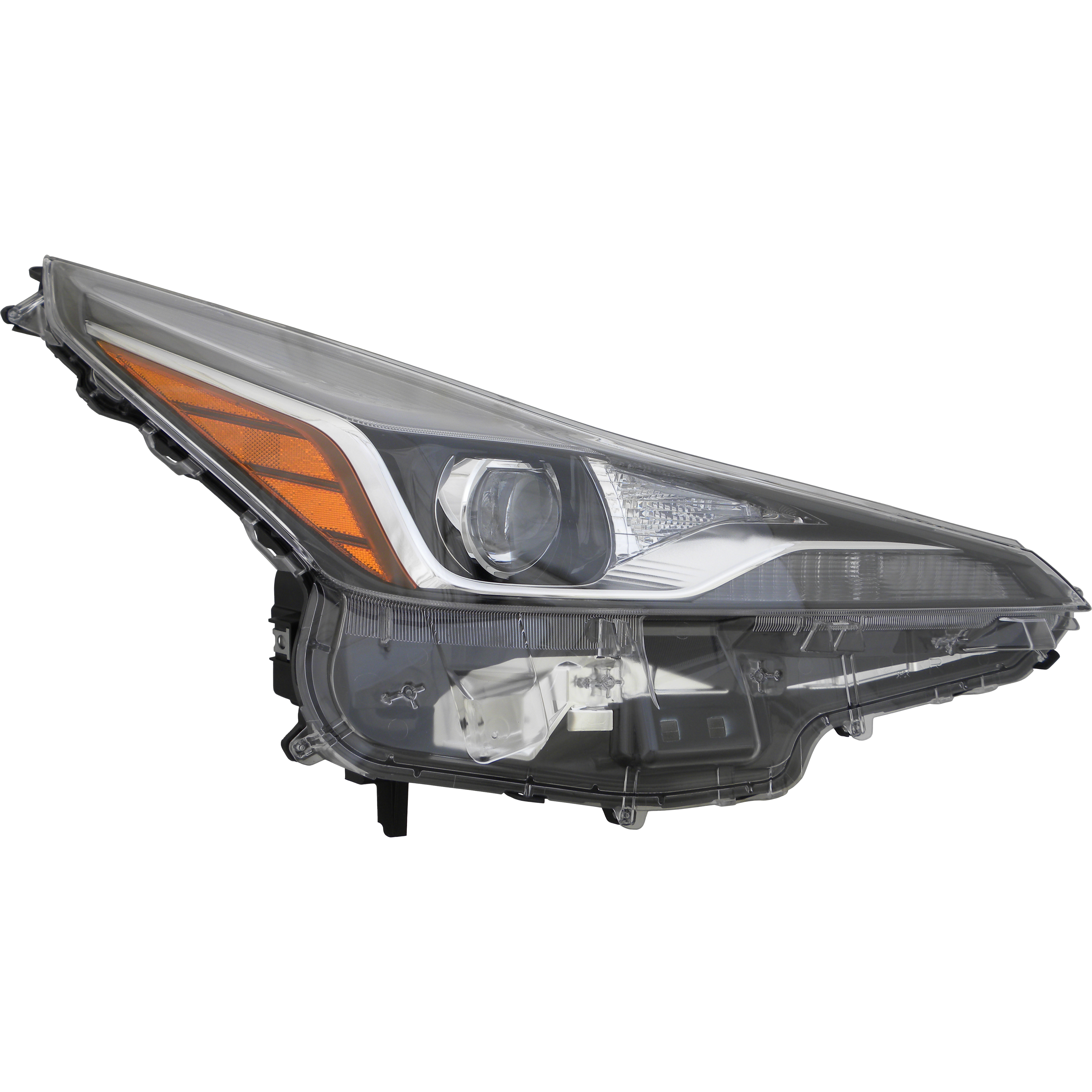Right Passenger Side Headlight For 19-22 Toyota Prius; CAPA Certified