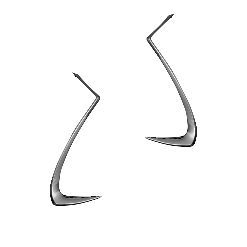 Grille Set For 16-17 Lexus GS200t, 16-20 Lexus GS350, 16-18 Lexus GS450h