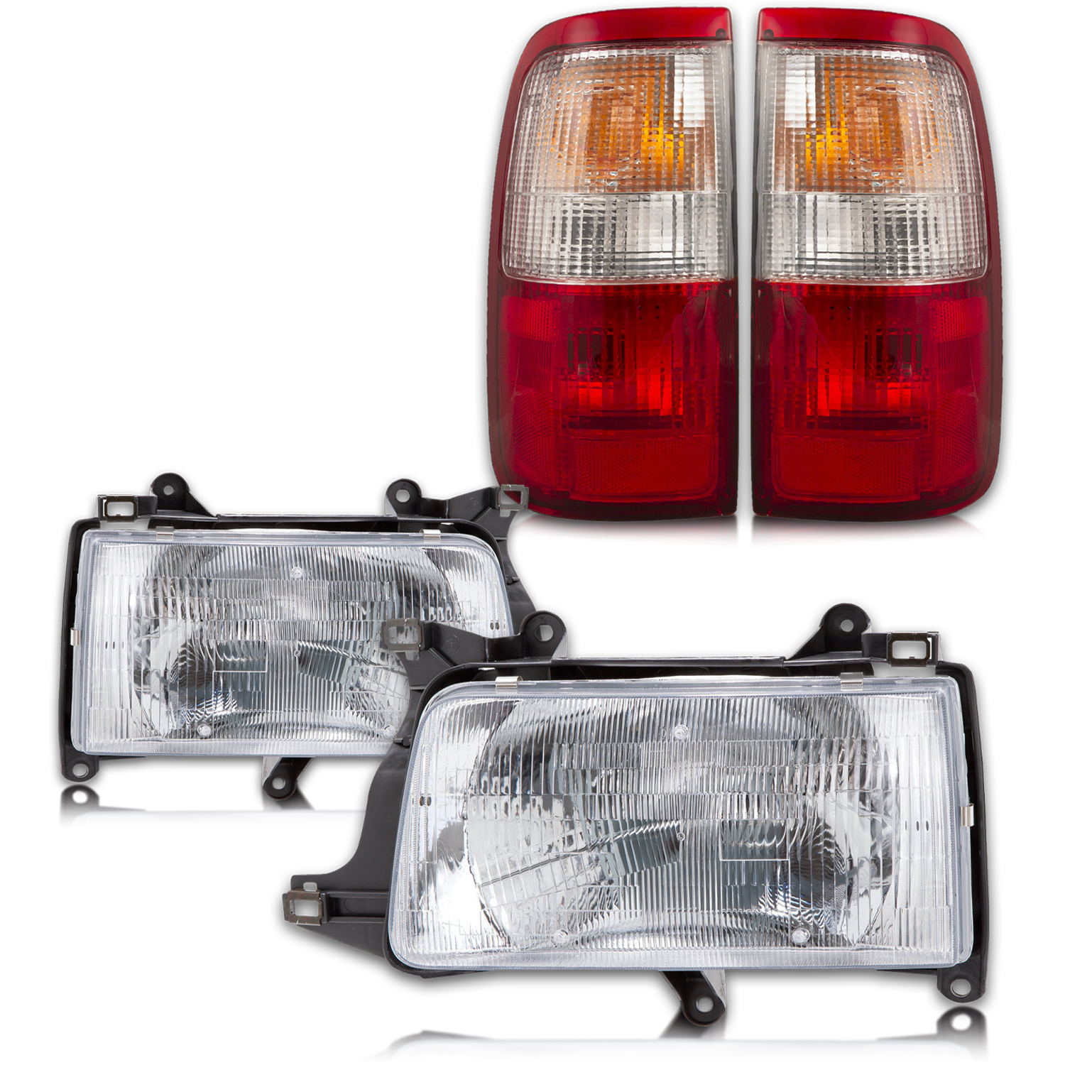 Headlight Set For 93-98 Toyota T100