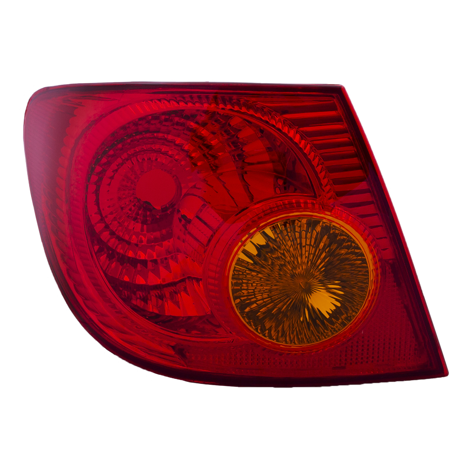 Left Driver Side Tail Light For 03-04 Toyota Corolla