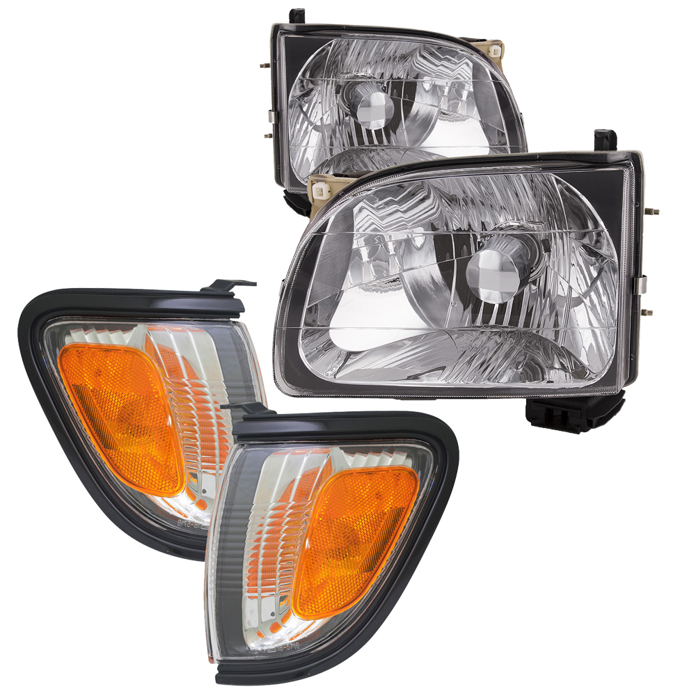 Headlight Set For 01-04 Toyota Tacoma