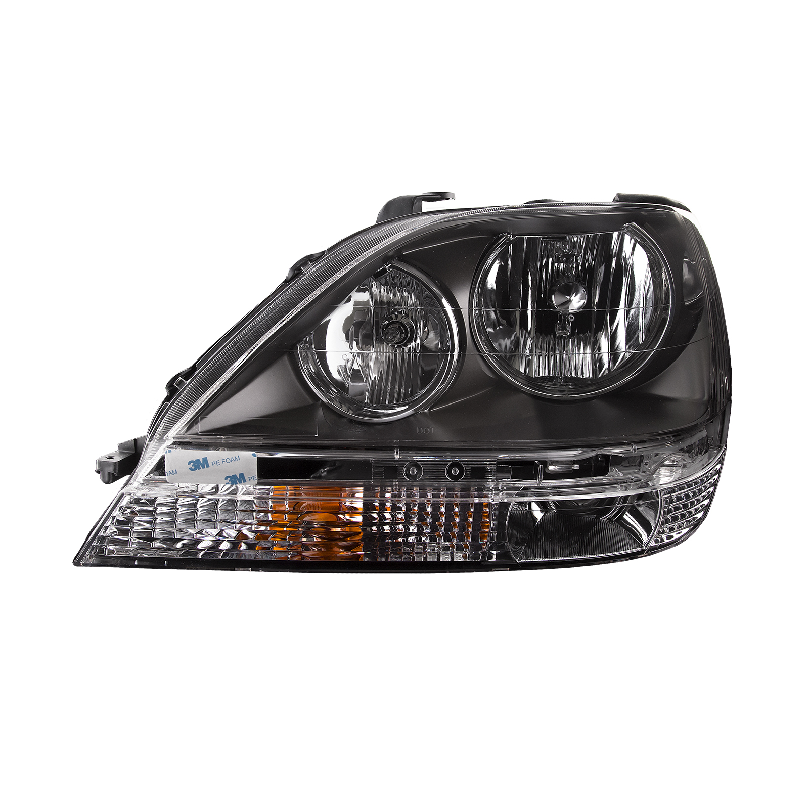 Left Driver Side Headlight For 99-00 Lexus RX300