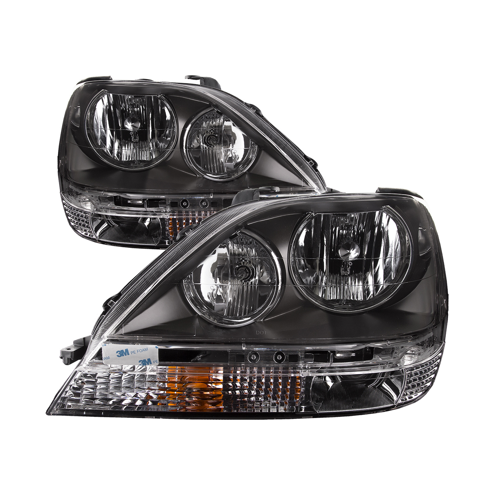 Headlight Set For 99-00 Lexus RX300