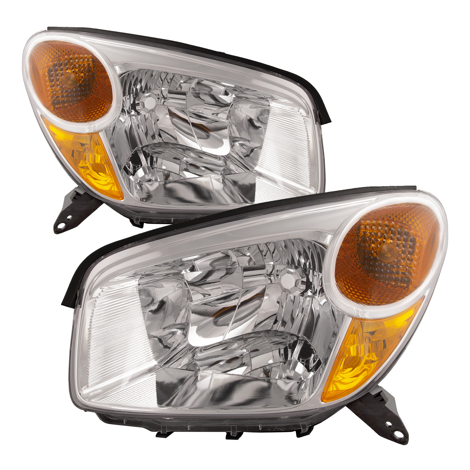 Headlight Set For 04-05 Toyota RAV4