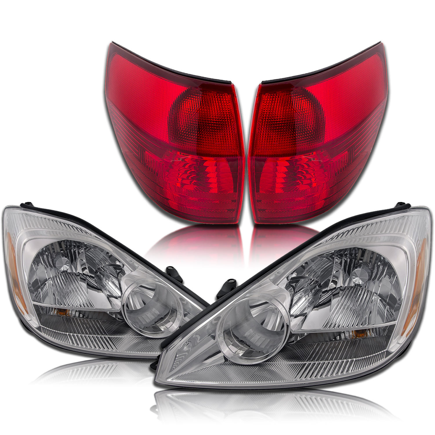 Headlight Set For 04-05 Toyota Sienna
