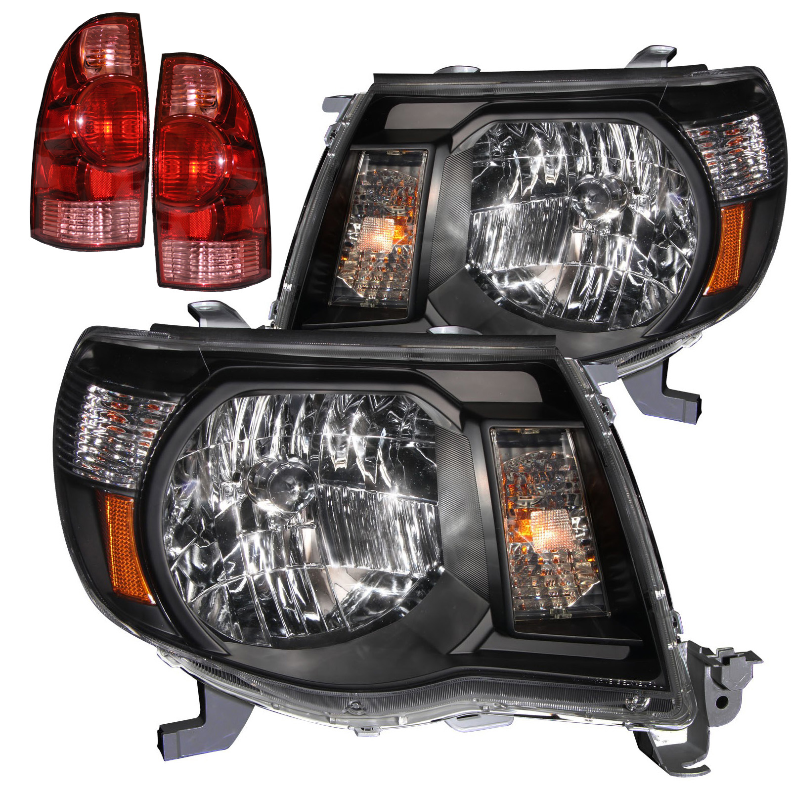Headlight Set For 05-11 Toyota Tacoma