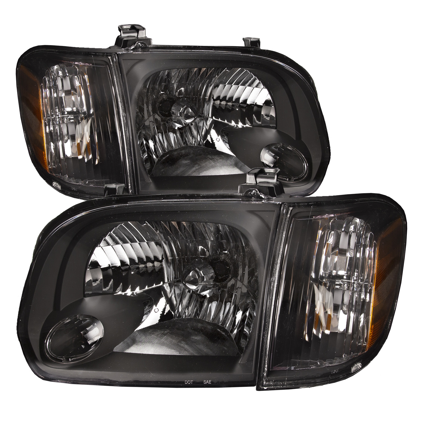Headlight Set For 05-07 Toyota Sequoia, 05-07 Toyota Tundra