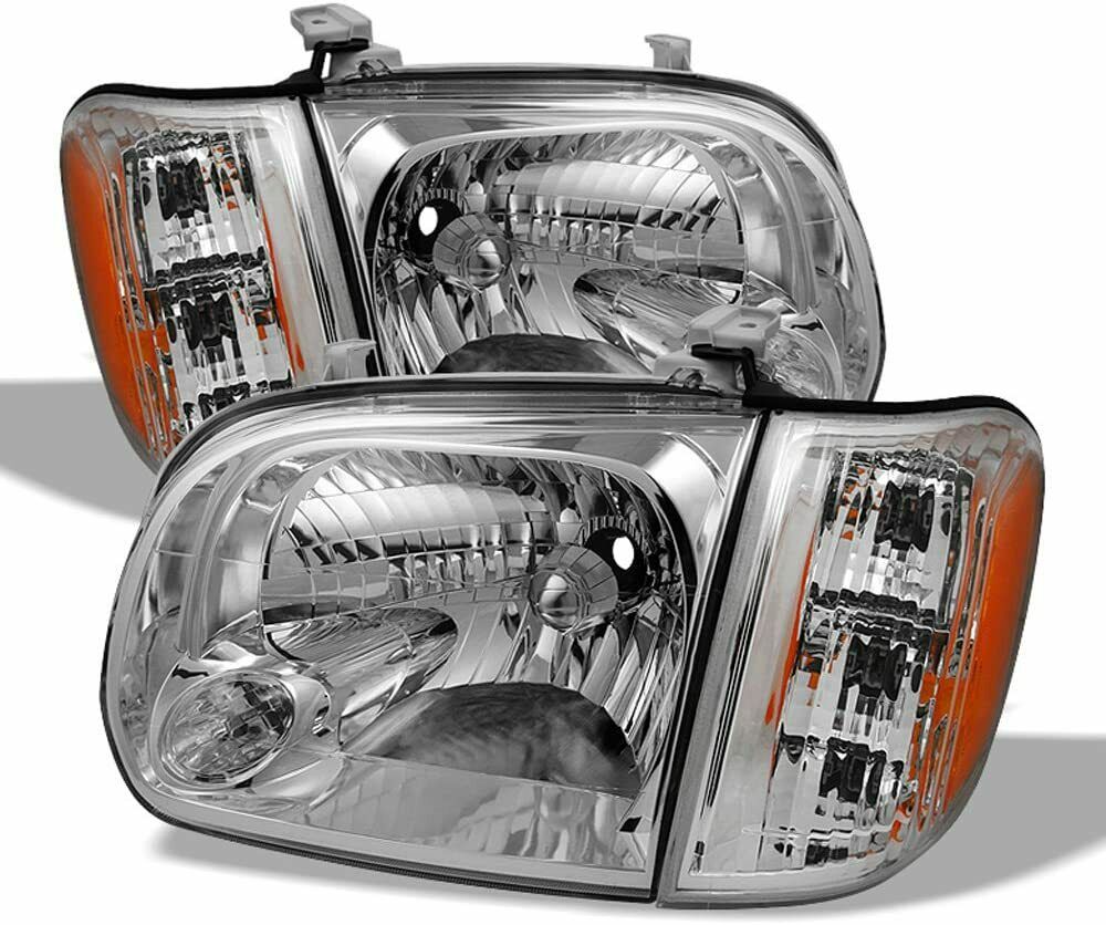 Headlight Set For 05-07 Toyota Sequoia, 05-07 Toyota Tundra