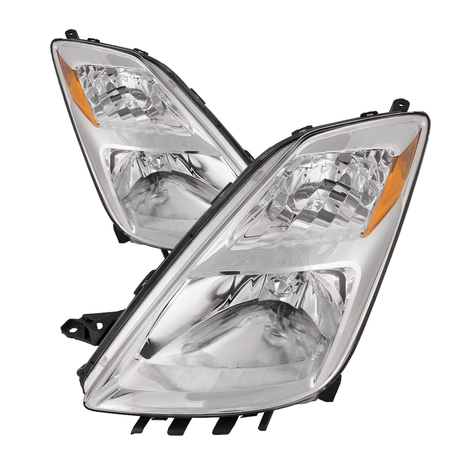 Headlight Set For 04-06 Toyota Prius