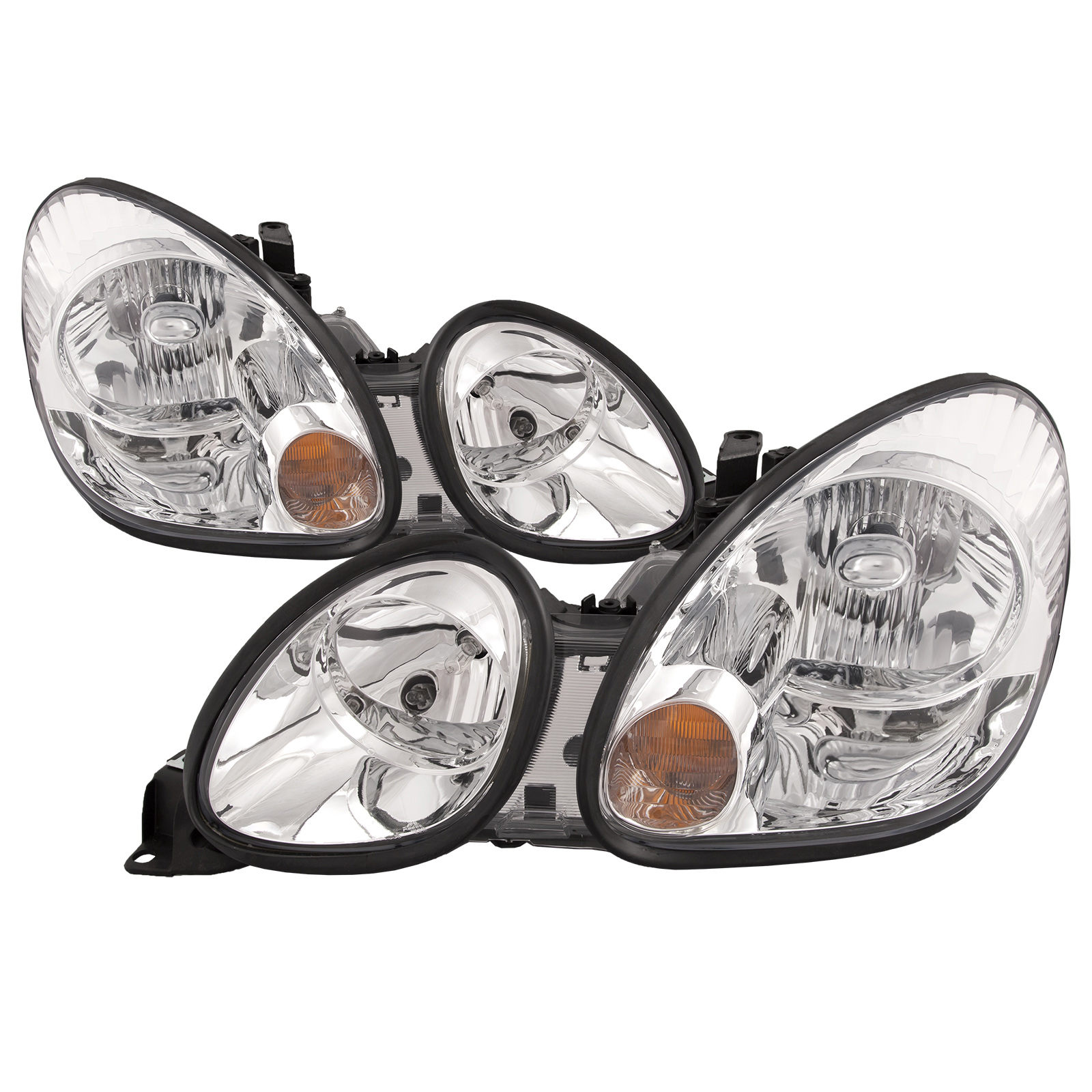 Headlight Set For 98-05 Lexus GS300, 98-00 Lexus GS400, 01-04 Lexus GS430