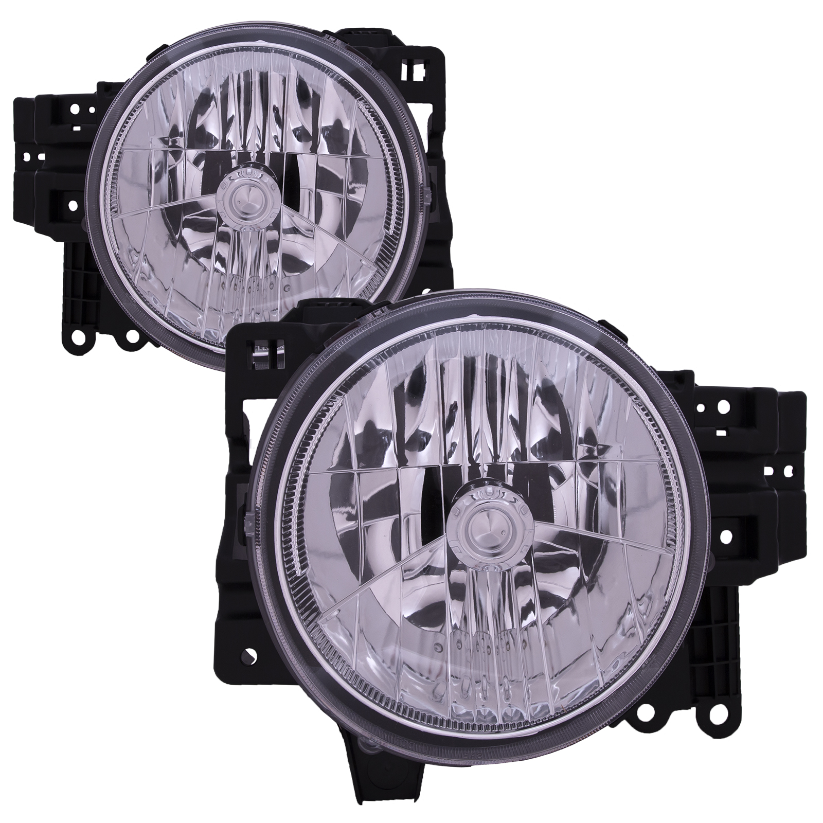 Headlight Set For 07-14 Toyota FJ Cruiser