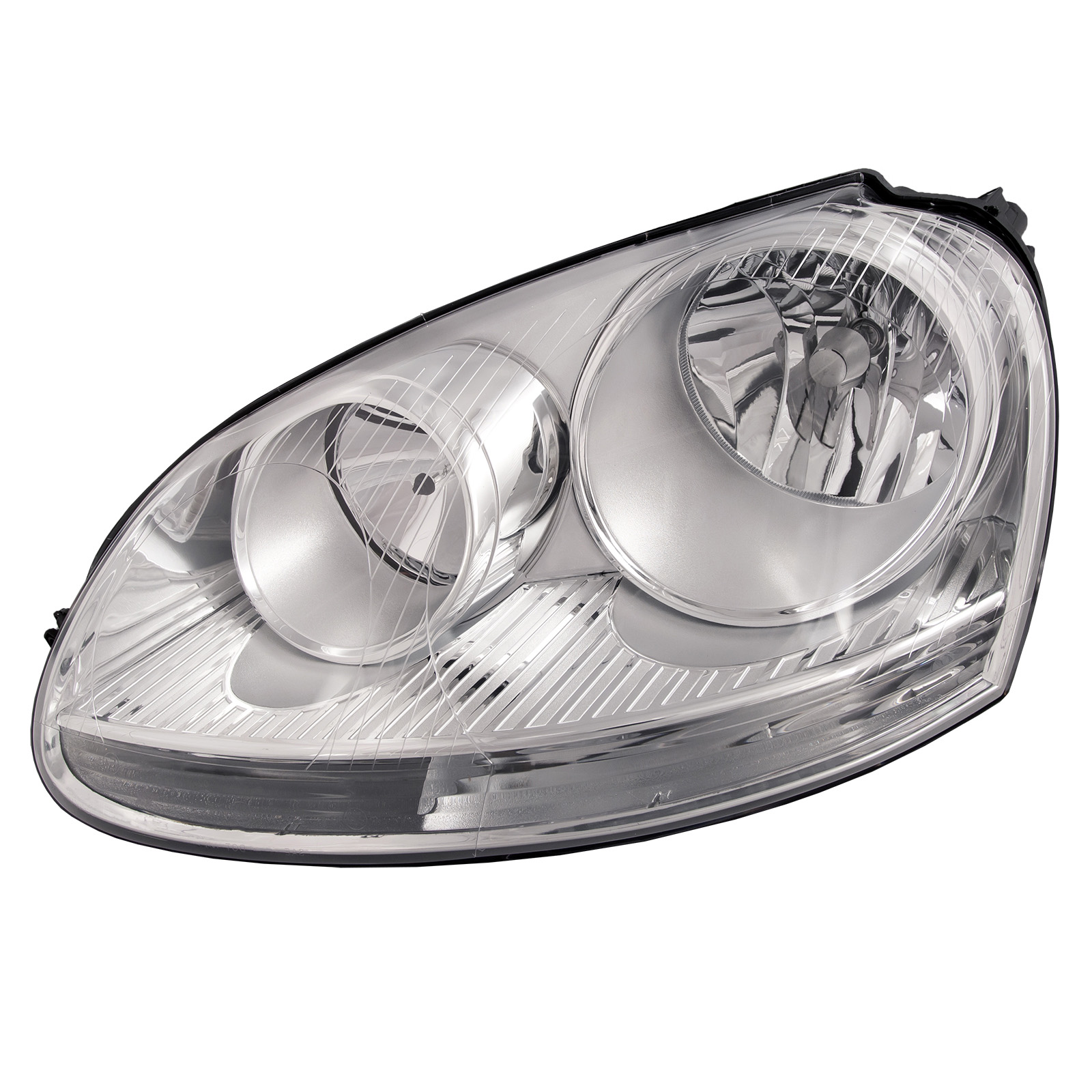 Left Driver Side Headlight For 06-09 Volkswagen GTI, 05-14 Volkswagen Jetta, 06-09 Volkswagen Rabbit