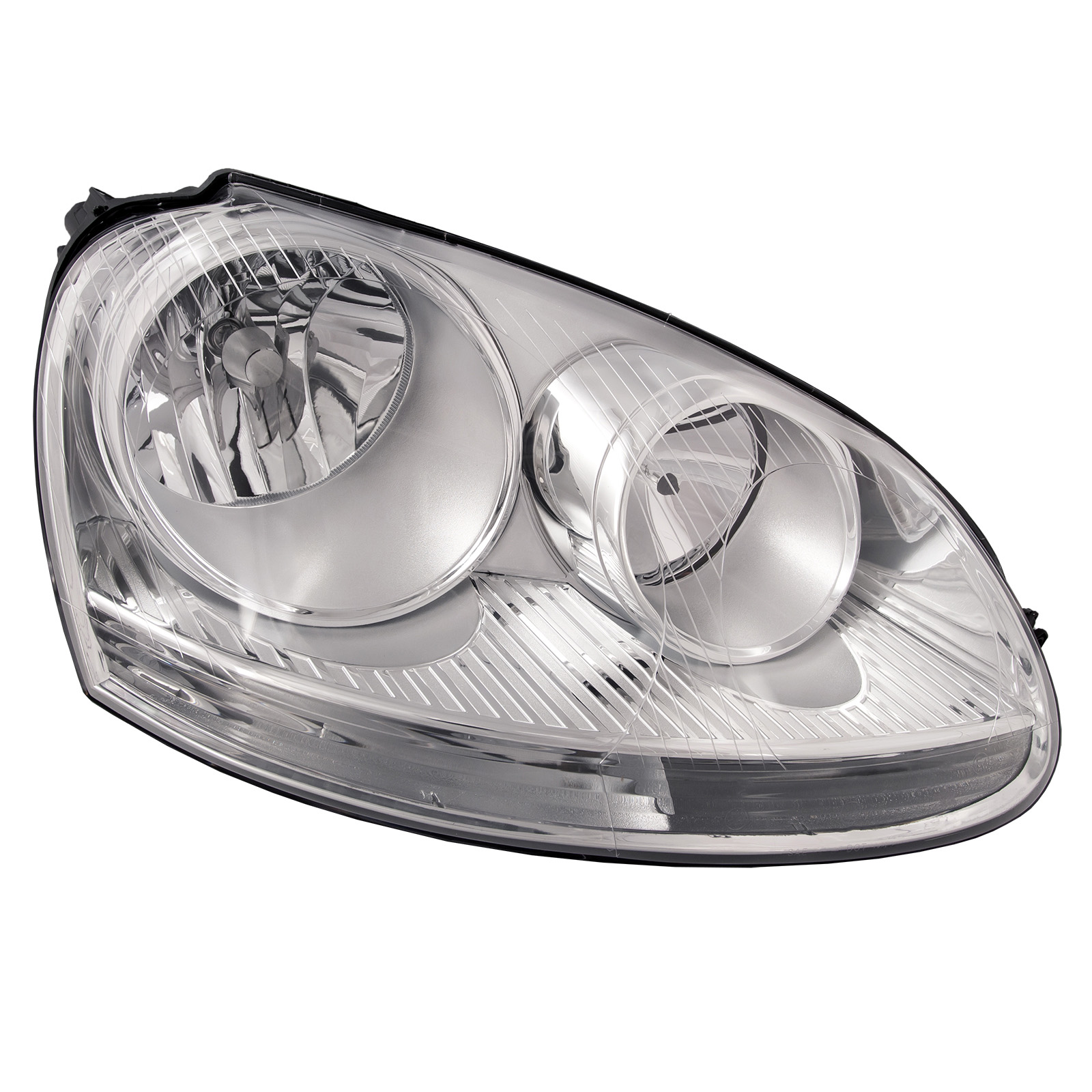 Right Passenger Side Headlight For 06-09 Volkswagen GTI, 05-14 Volkswagen Jetta, 06-09 Volkswagen Rabbit