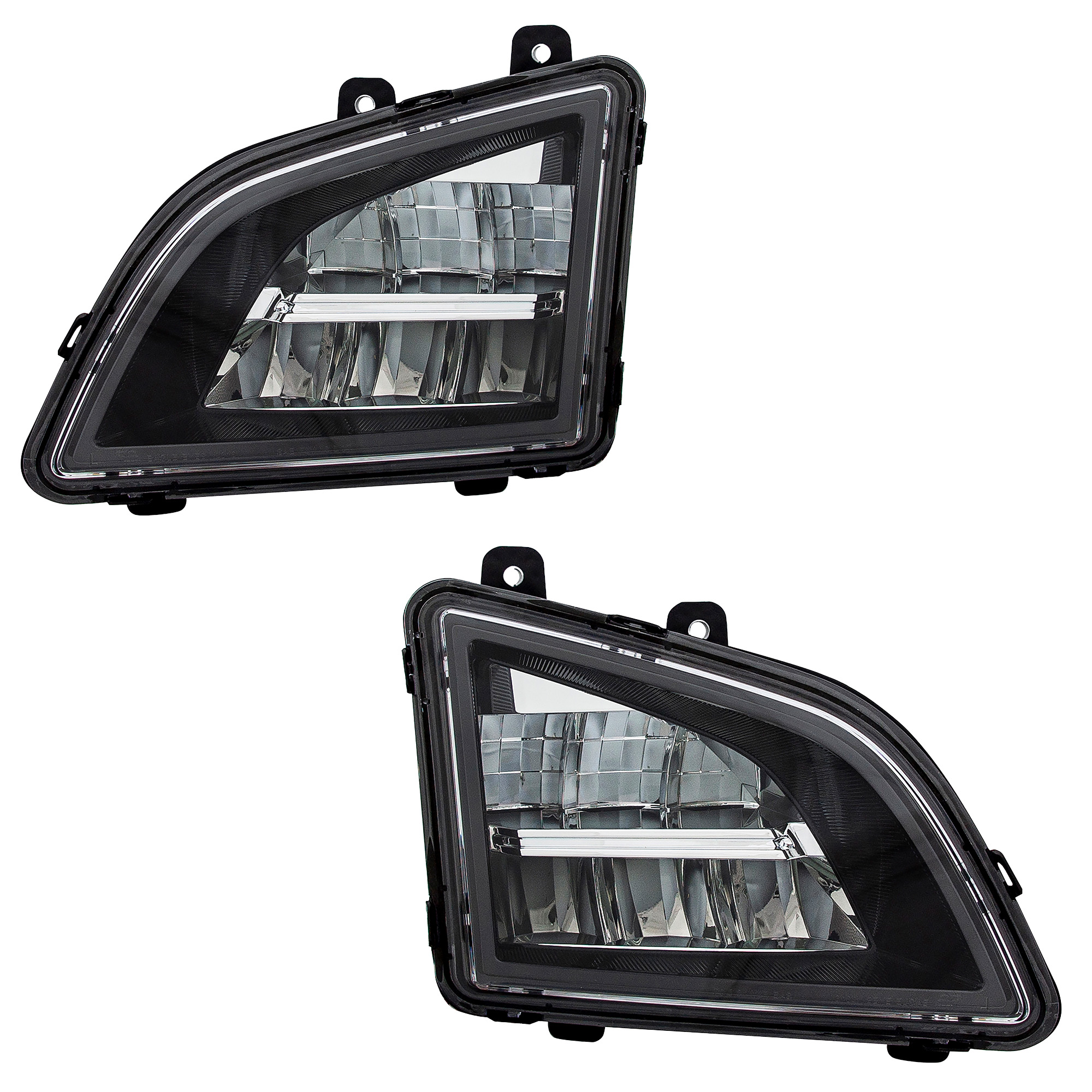 Fog Light Set For 20-22 Volvo VN, 19-22 Volvo VNL