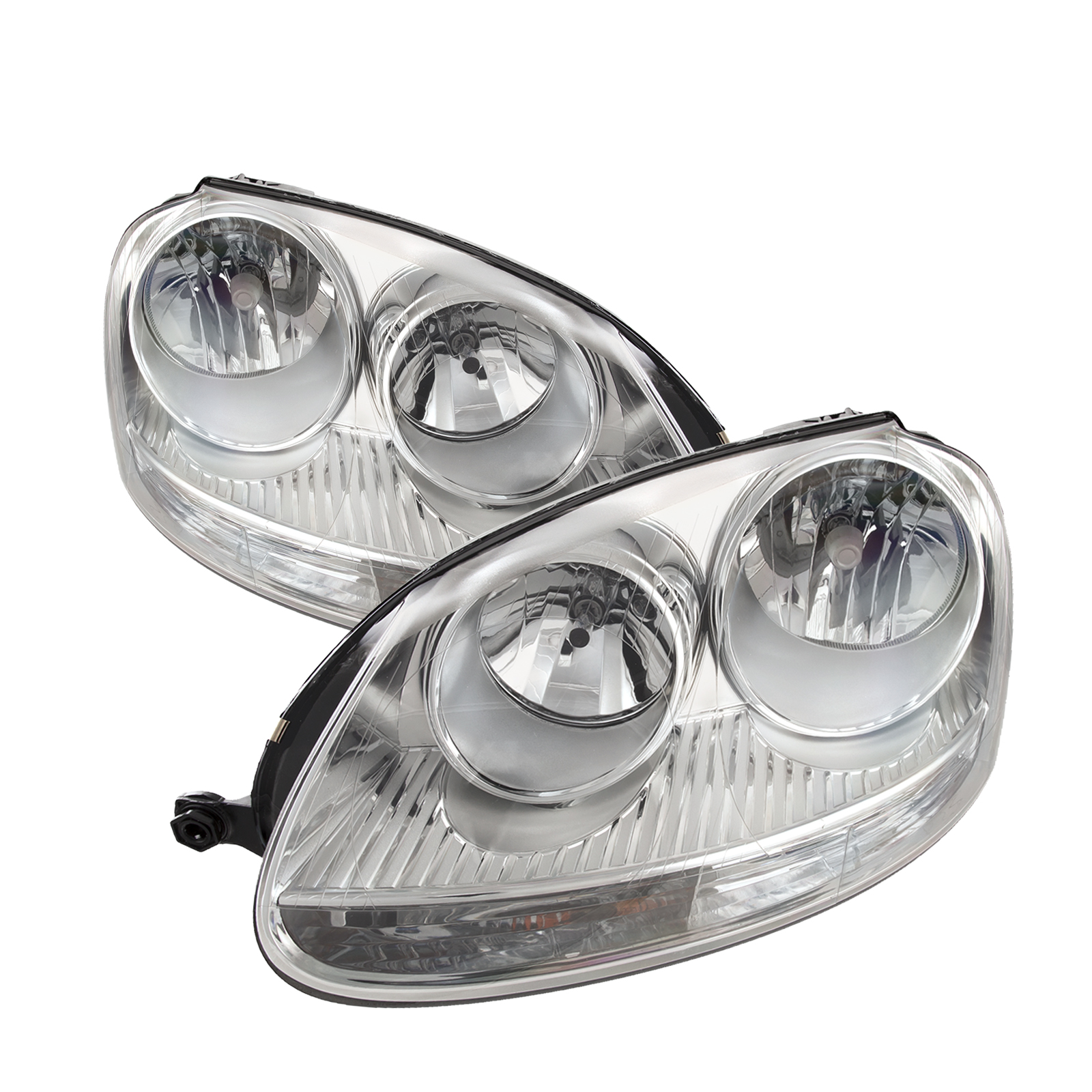 Headlight Set For 06-09 Volkswagen GTI, 05-10 Volkswagen Jetta