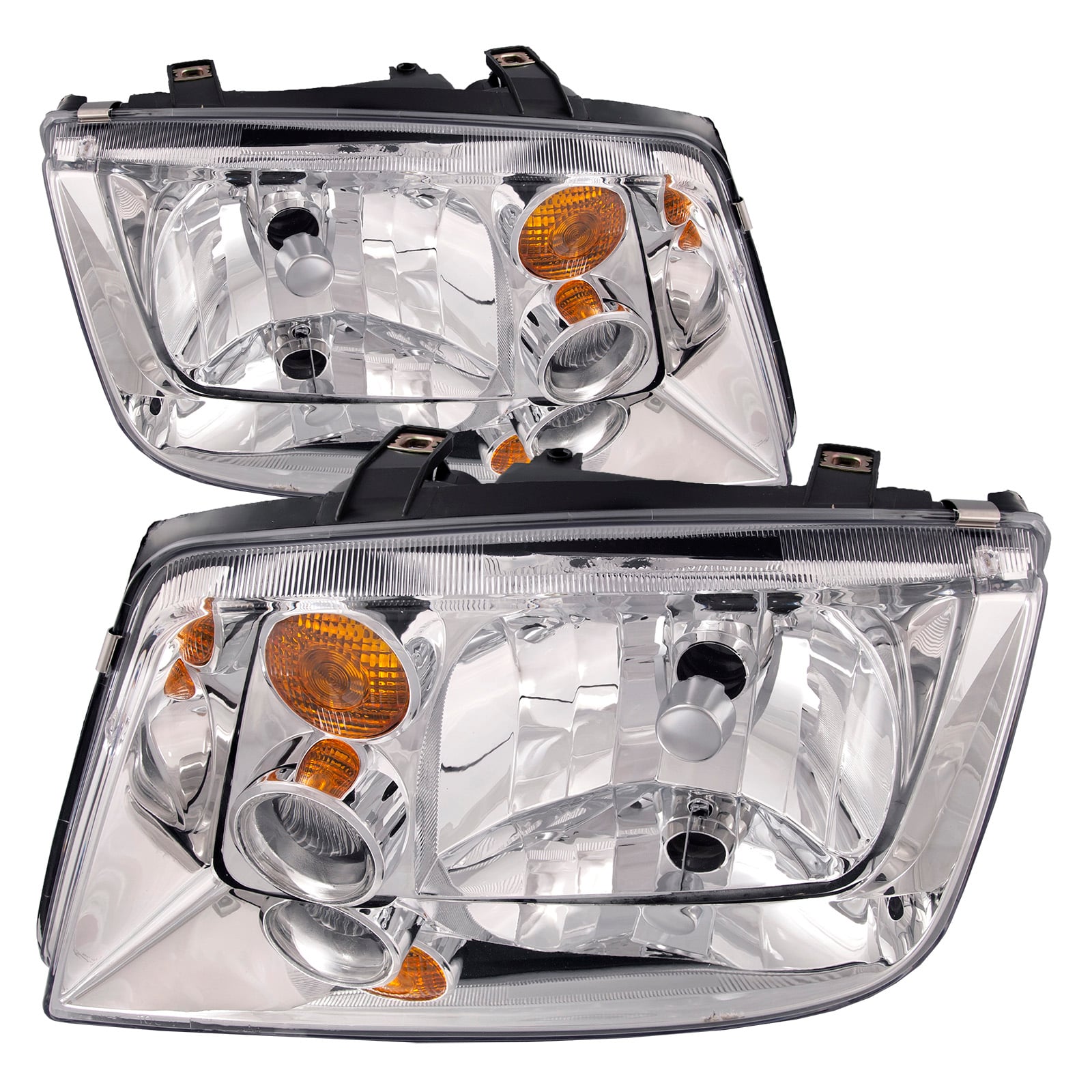 Headlight Set For 02-05 Volkswagen Jetta