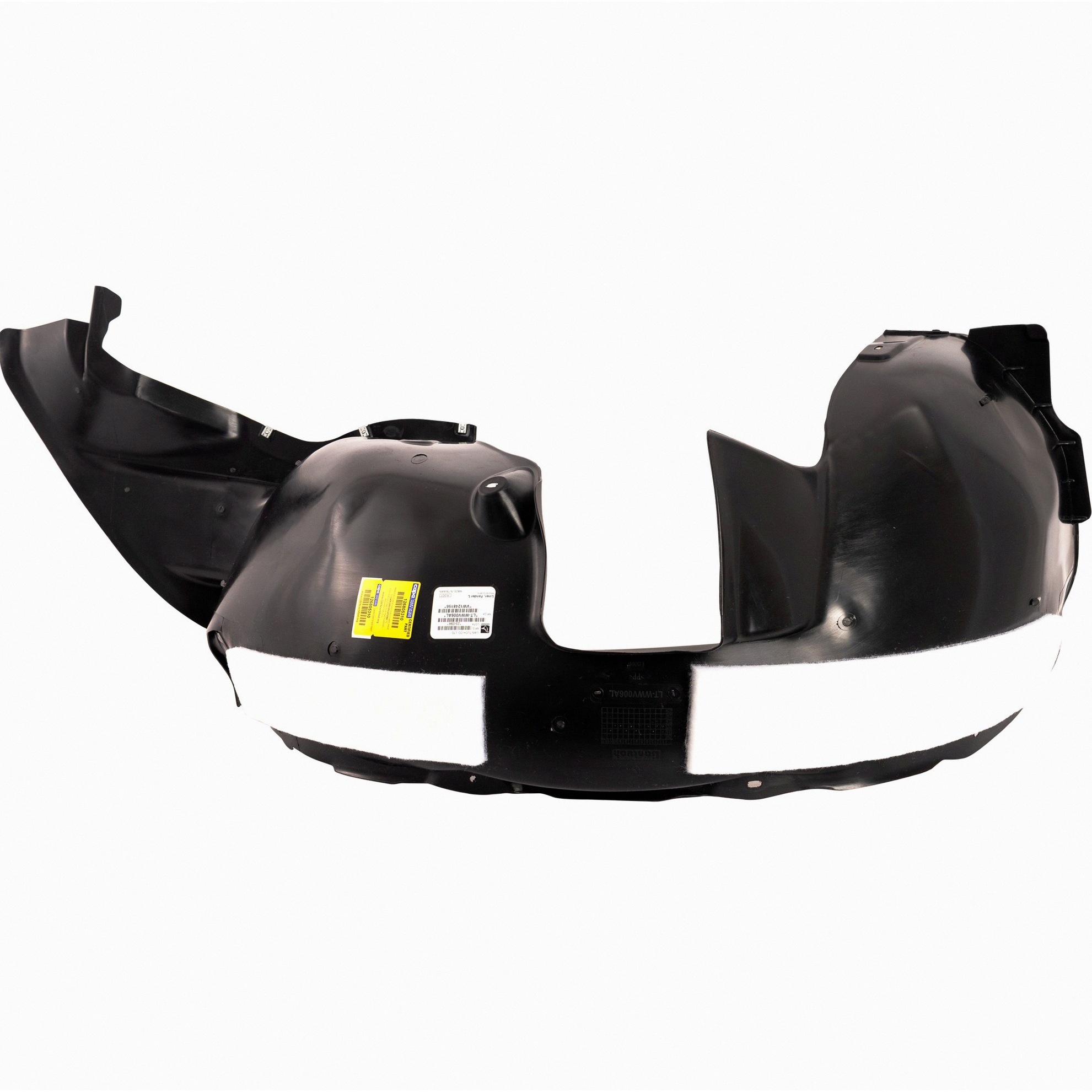 Left Driver Side Fender Liner For 09-11 Volkswagen Tiguan; CAPA Certified