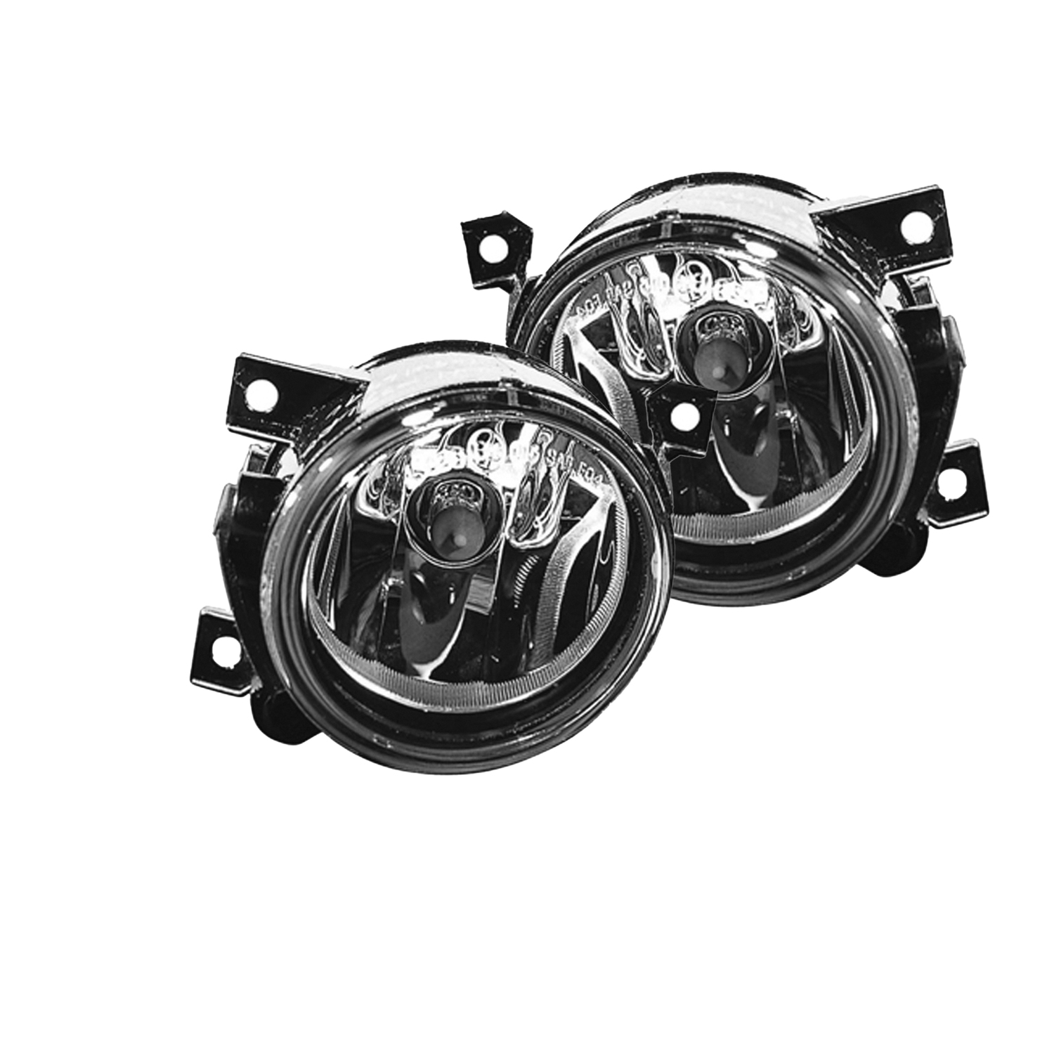 Fog Light Set For 07-11 Volkswagen Eos, 06-09 Volkswagen Rabbit, 09-11 Volkswagen Tiguan