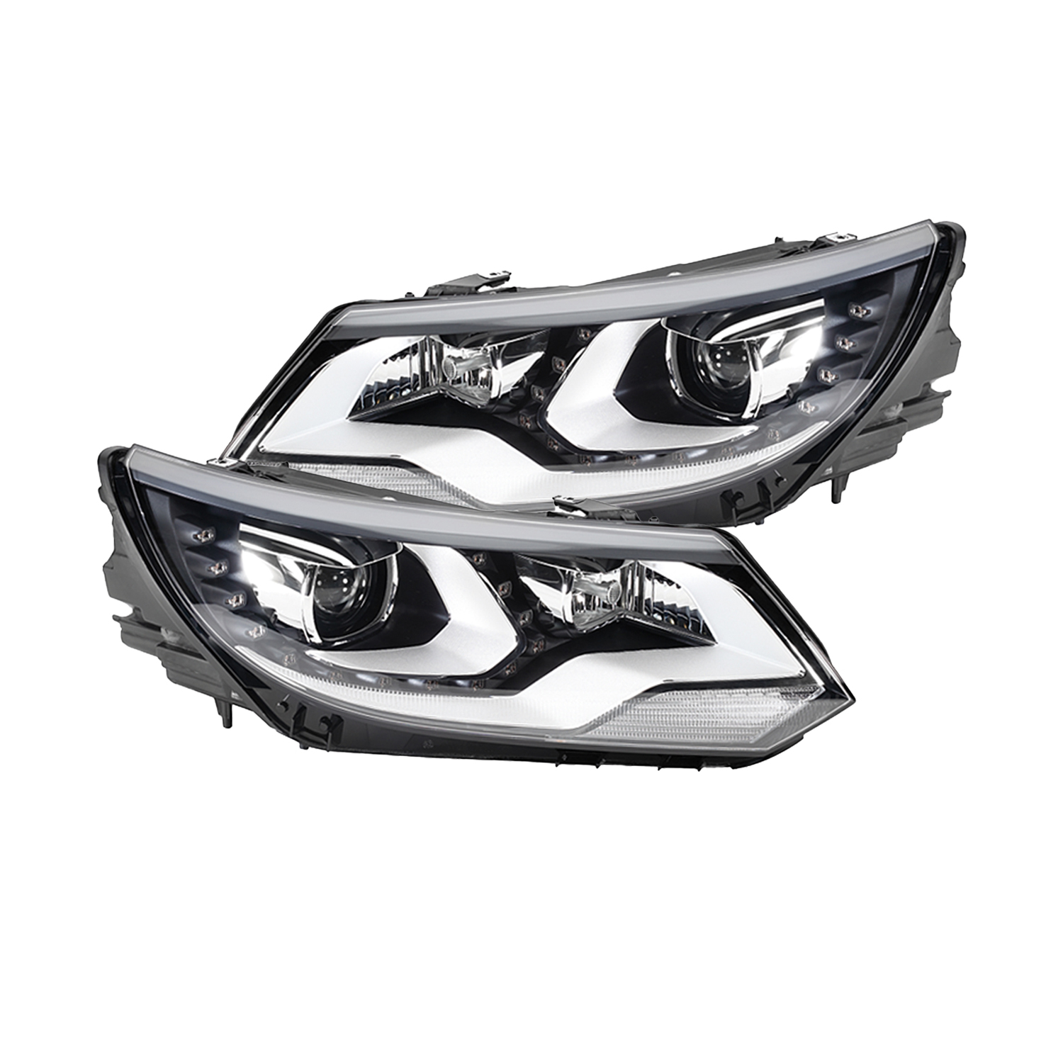 Headlight Set For 12-17 Volkswagen Tiguan