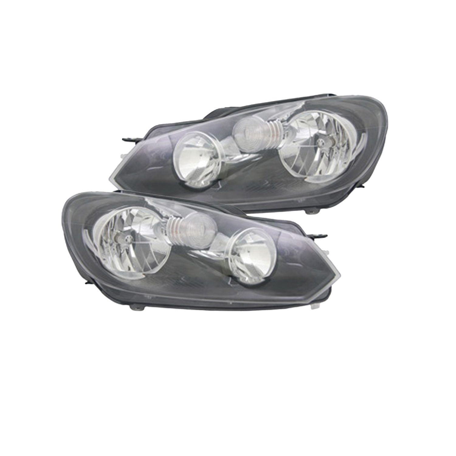 Headlight Set For 10-14 Volkswagen Jetta
