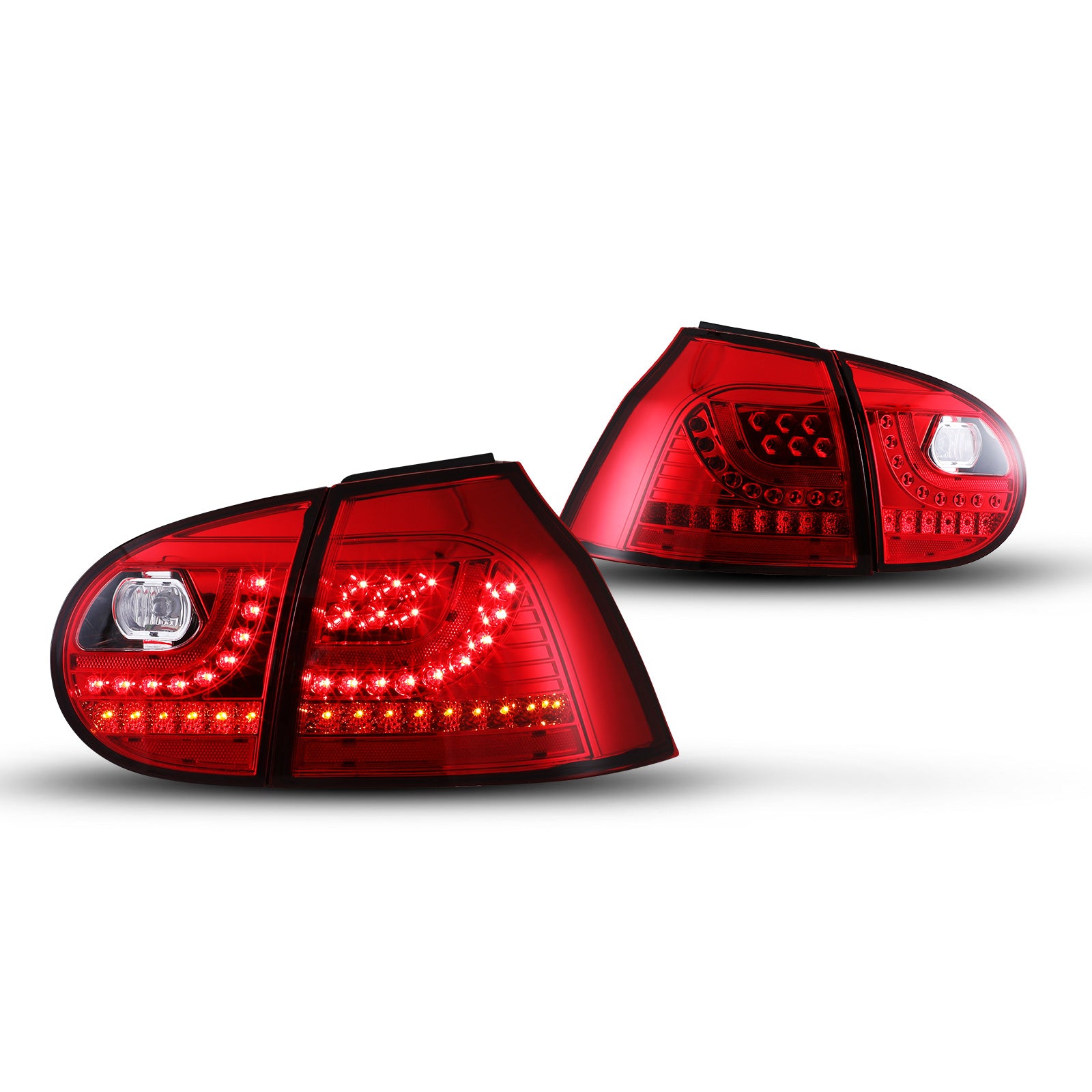 Tail Light Set For 06-09 Volkswagen GTI GEN 5, 06-09 Volkswagen Rabbit