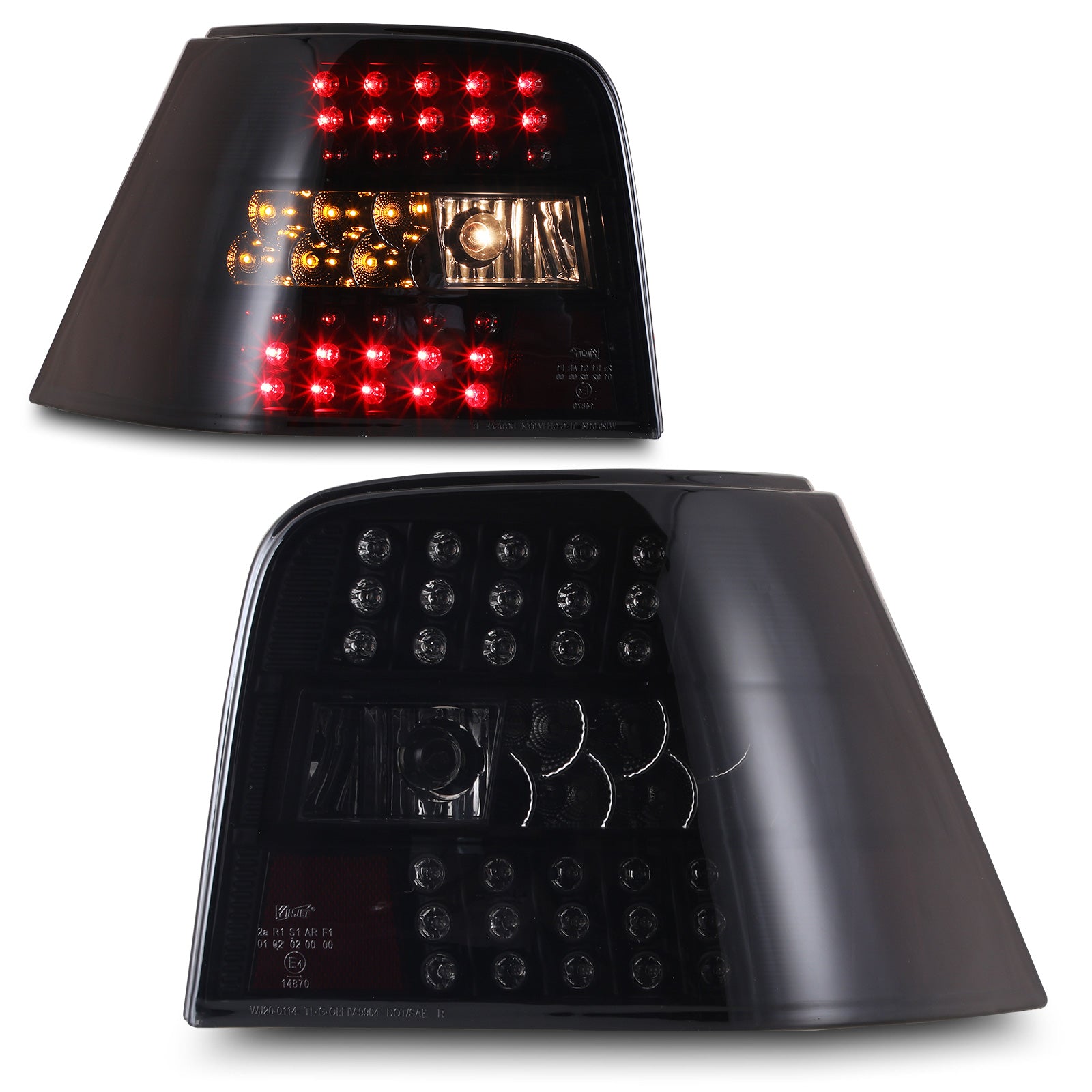 Tail Light Set For 99-04 Volkswagen Golf MK4, 99-04 Volkswagen GTI