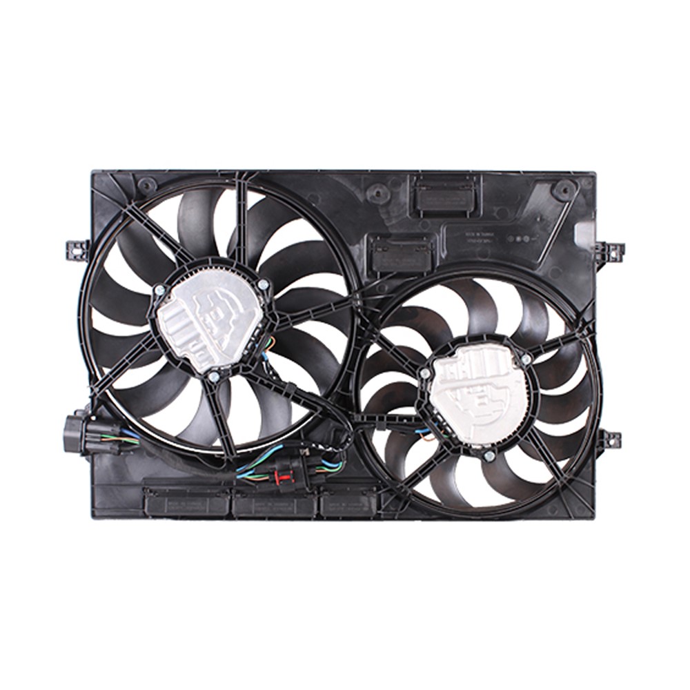 Dual Radiator And Condenser Fan Assembly For 19-21 Audi Q3, 19-21 Volkswagen Arteon, 18-21 Volkswagen Tiguan