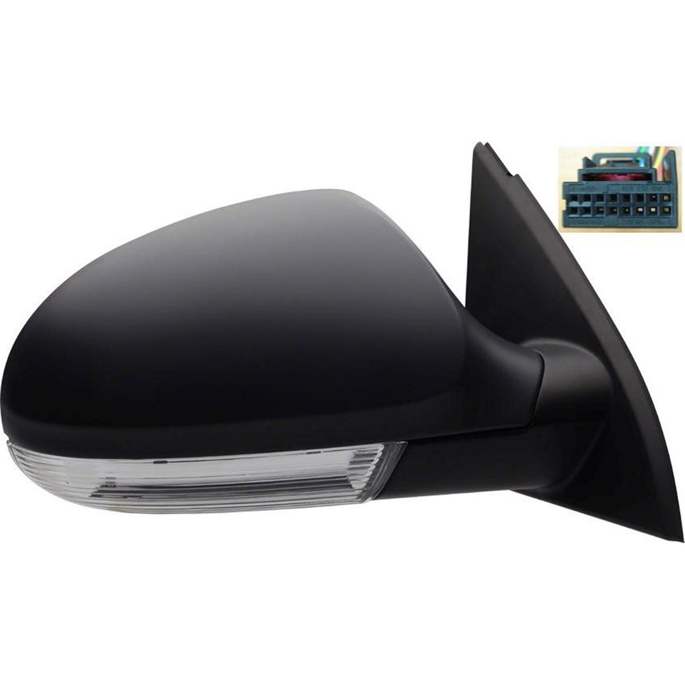 Right Passenger Side Door Mirror For 06-10 Volkswagen Passat