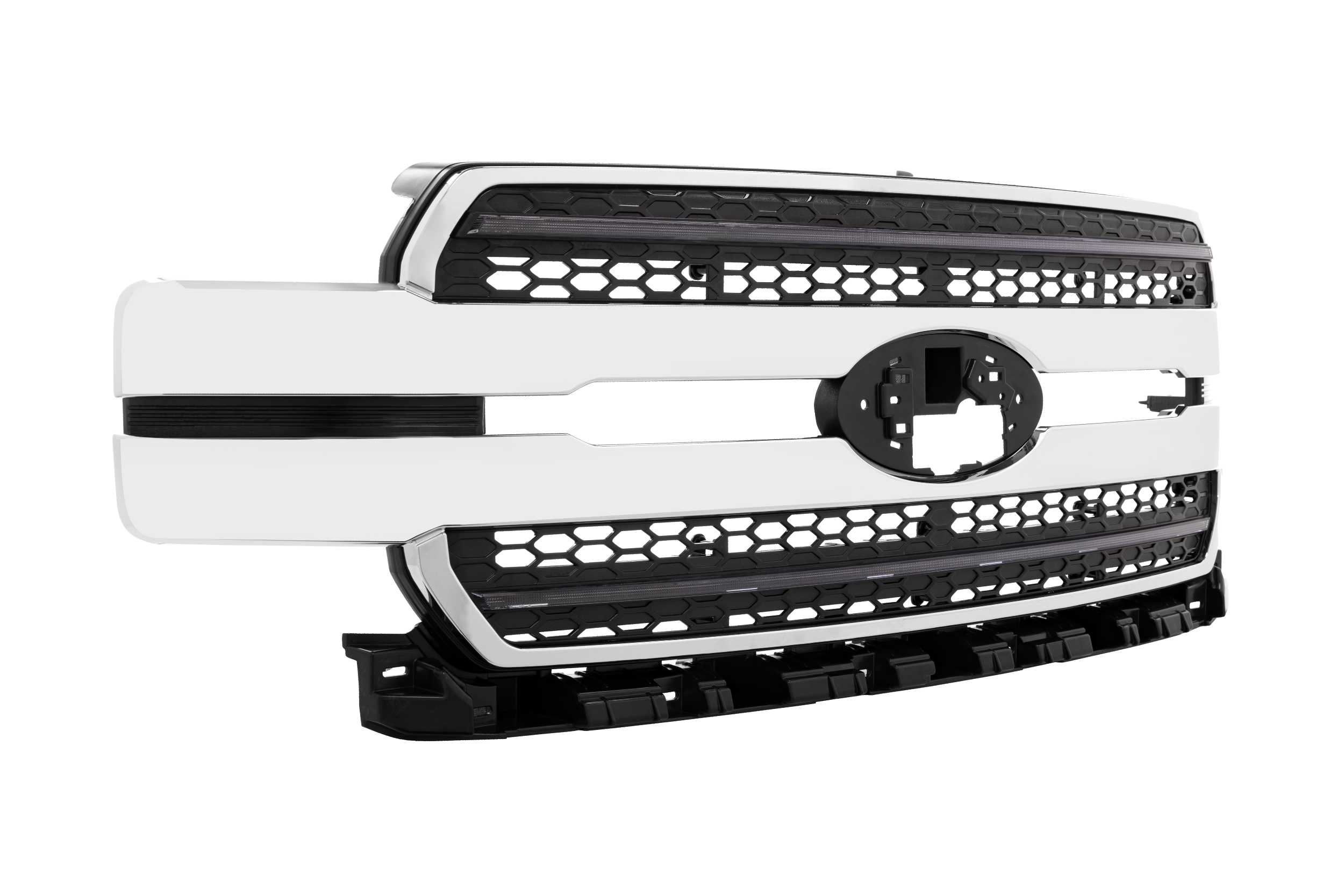 Morimoto XBG LED Grille: Ford F150 (18-20) (Chrome Finish / Amber DRL)