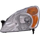Left Driver Side Headlamp For 02-04 Honda CR-V; CAPA Certified